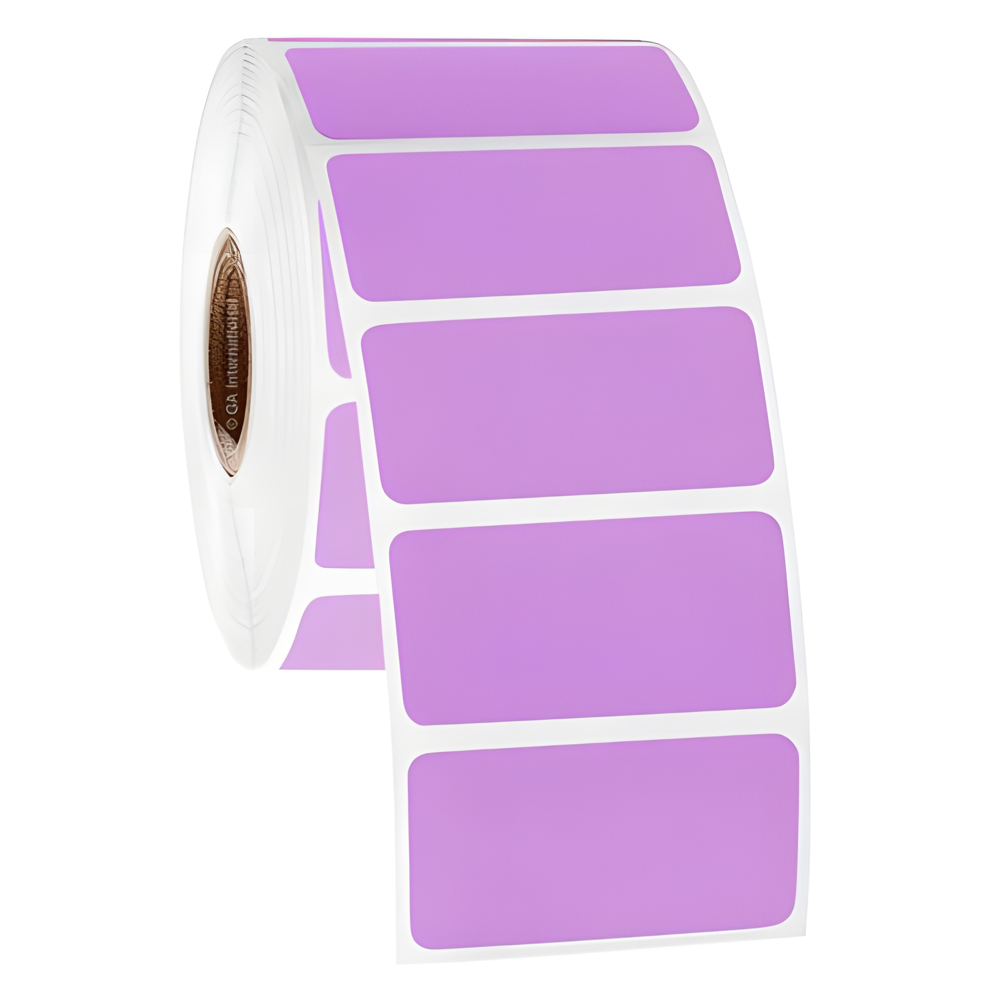 LabTAG 2" x 1" TT Violet Metal Rack Labels AWB-28C1-1VI
