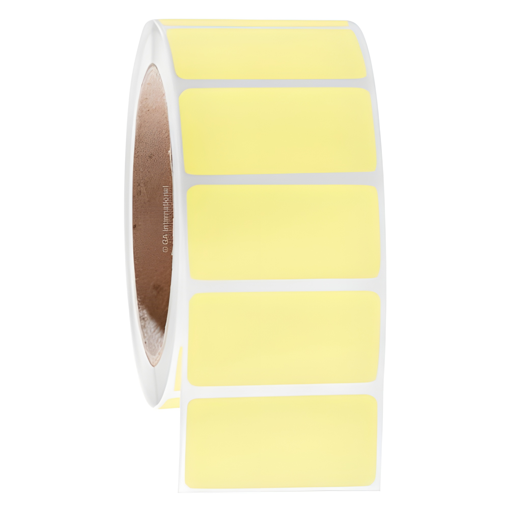 LabTAG 2" x 1" TT Yellow Metal Rack Labels AWB-28C3-1YE