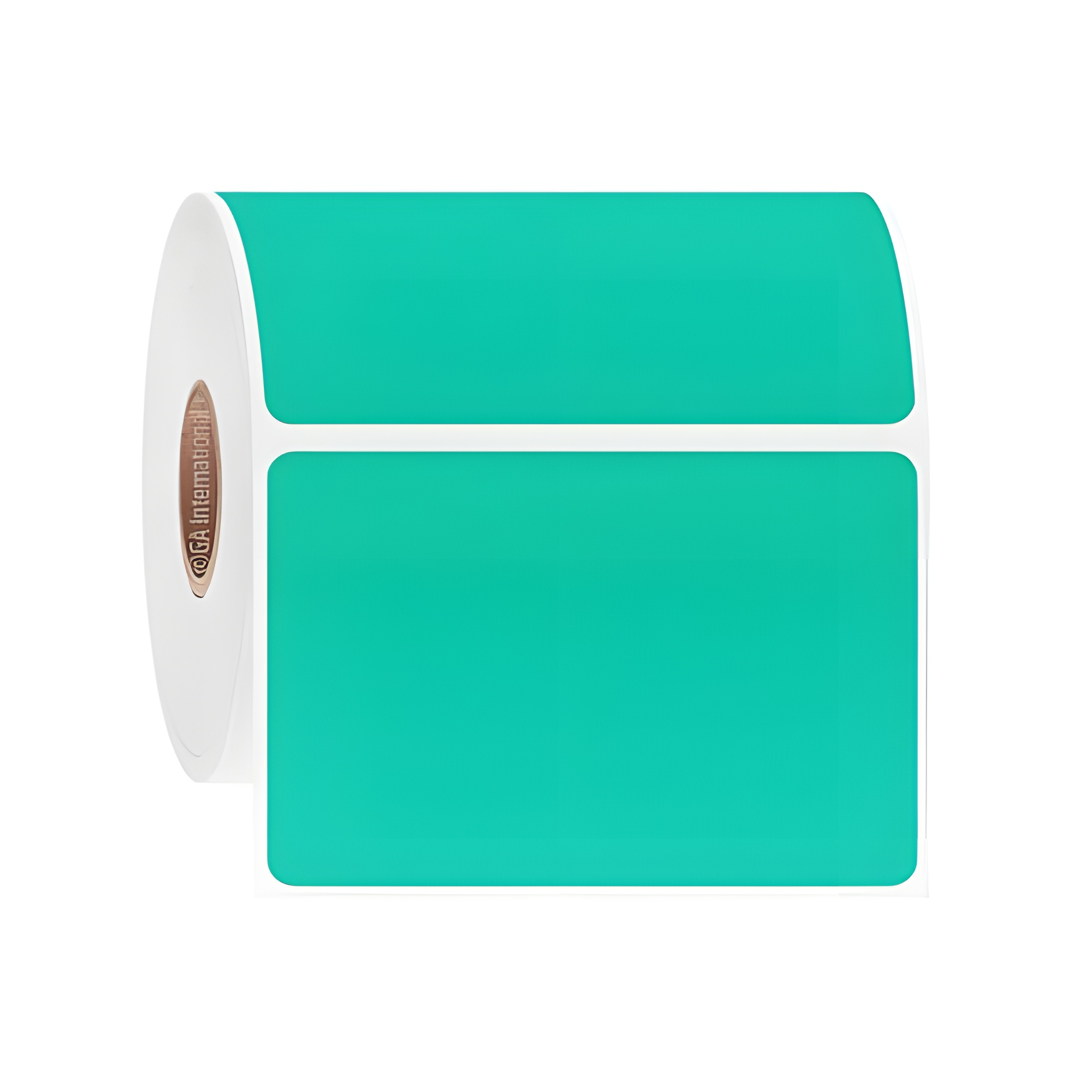 LabTAG 3" x 2" TT Green Metal Rack Labels AWB-56C1-1MT