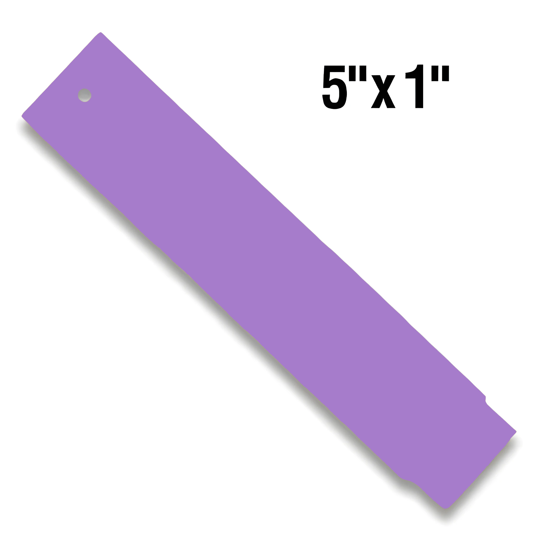 BarcodeFactory 5x1 Thermal Hang Tag BAR-HP5X1-PU