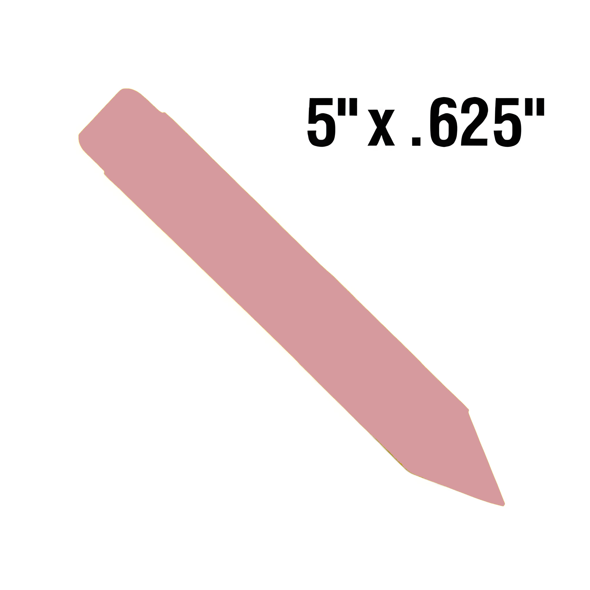 BAR-SP5X06-YE-EA - BarcodeFactory 5x0.625 Thermal Yellow Pot Stakes ...