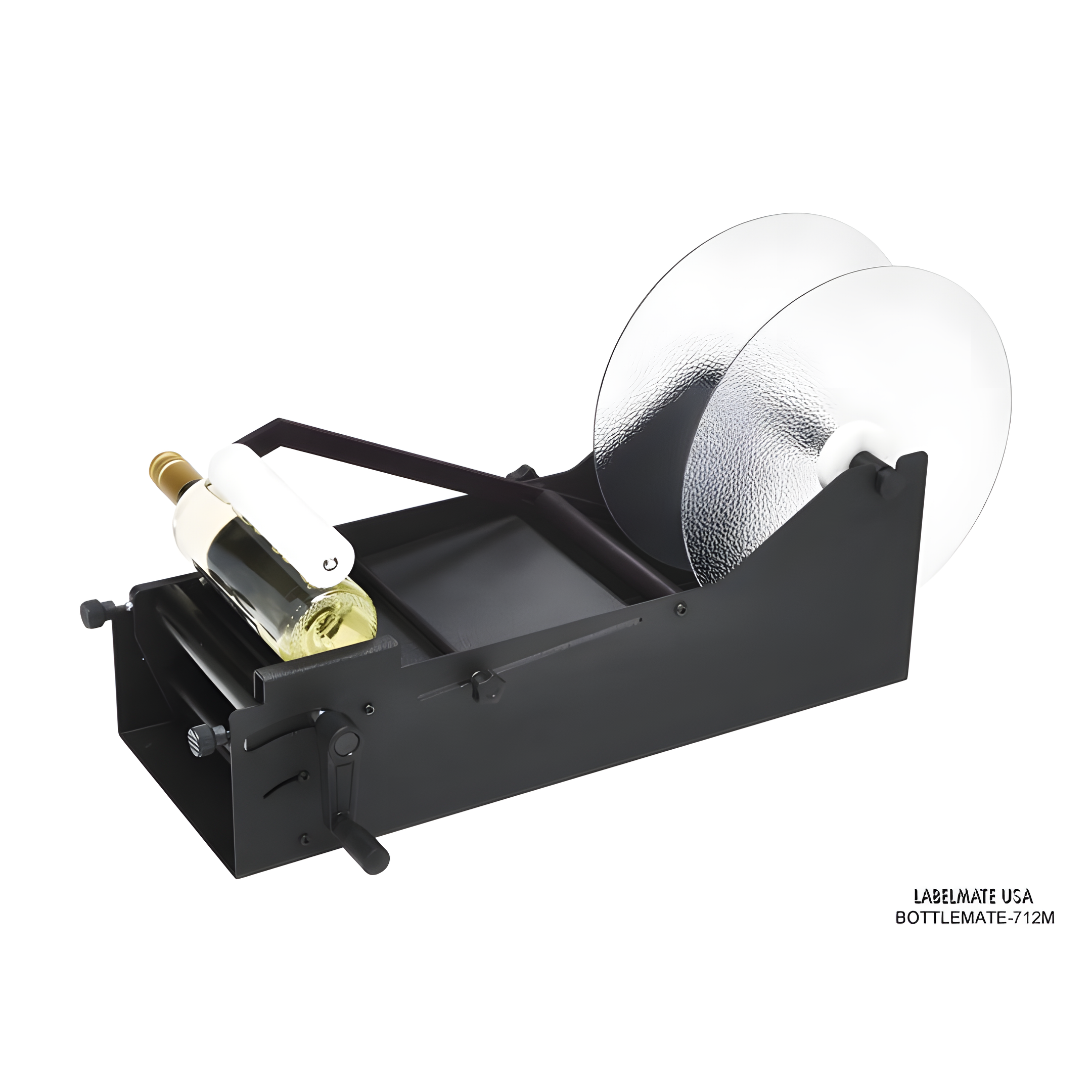 Labelmate BOTTLEMATE-712M Manual Bottle Label Applicator [7"] BOTTLEMATE-712M