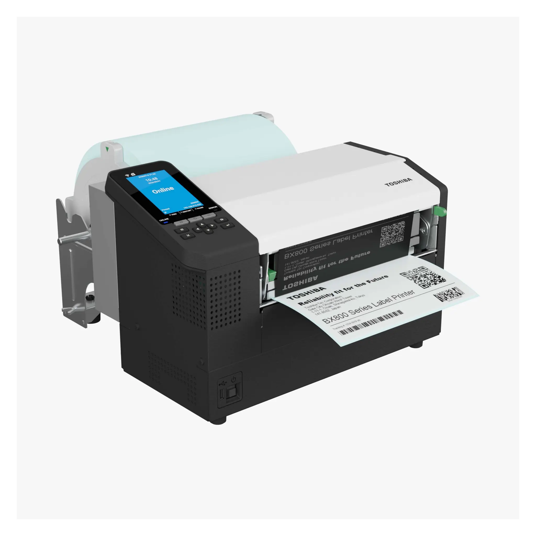 Toshiba BX820T TT Printer [300dpi, Ethernet, WiFi, Cutter] BX820T-3CA