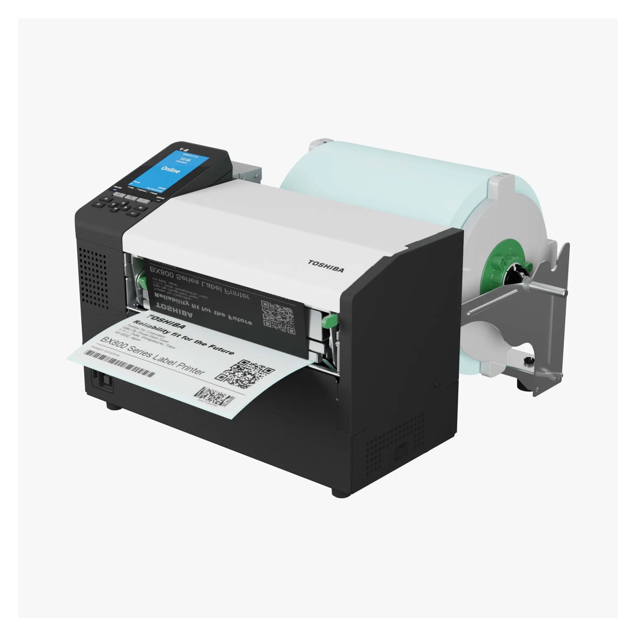 Toshiba BX820T TT Printer [300dpi, Ethernet, WiFi, Cutter] BX820T-3CA