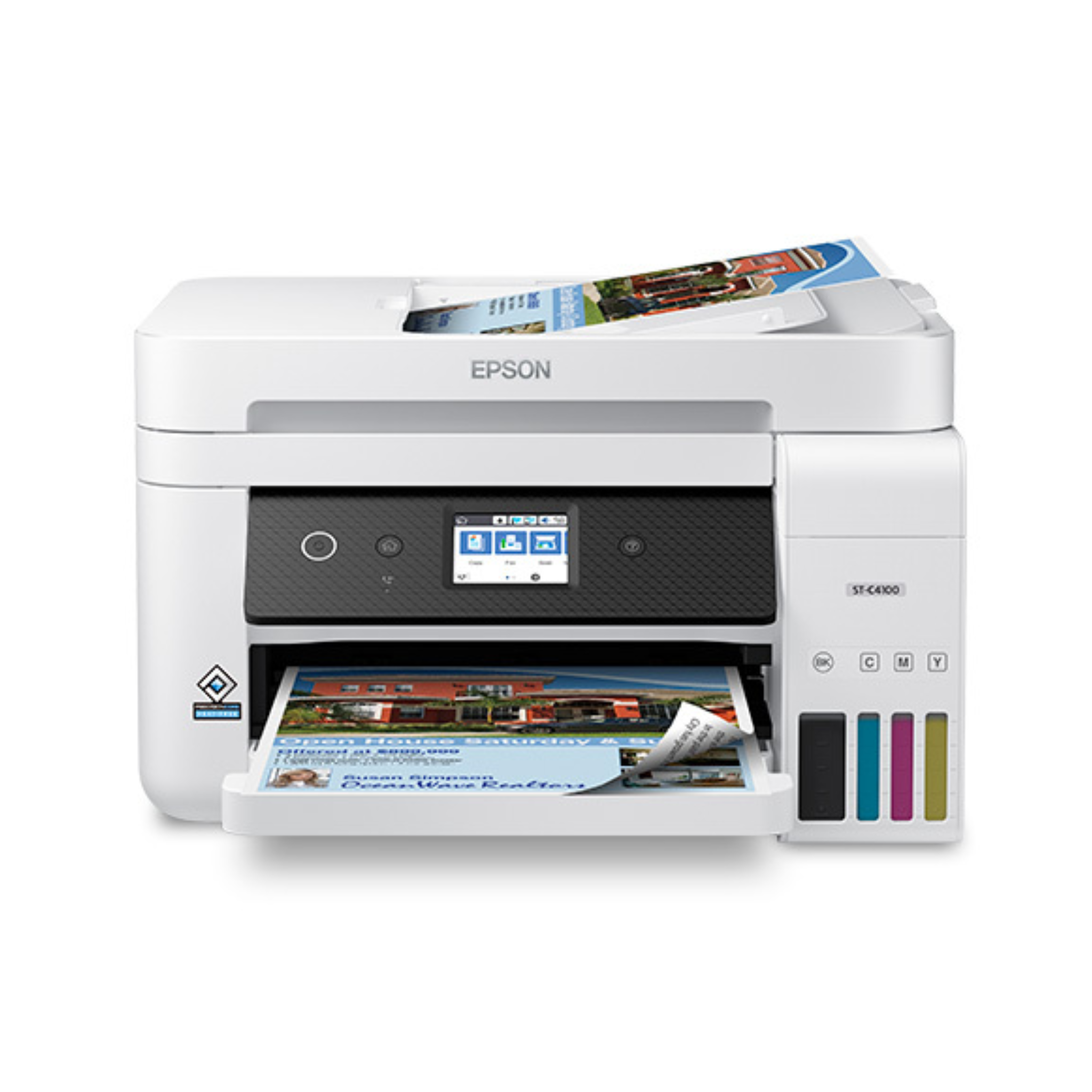 Epson WorkForce ST-C4100 Supertank Color Printer C11CJ60203