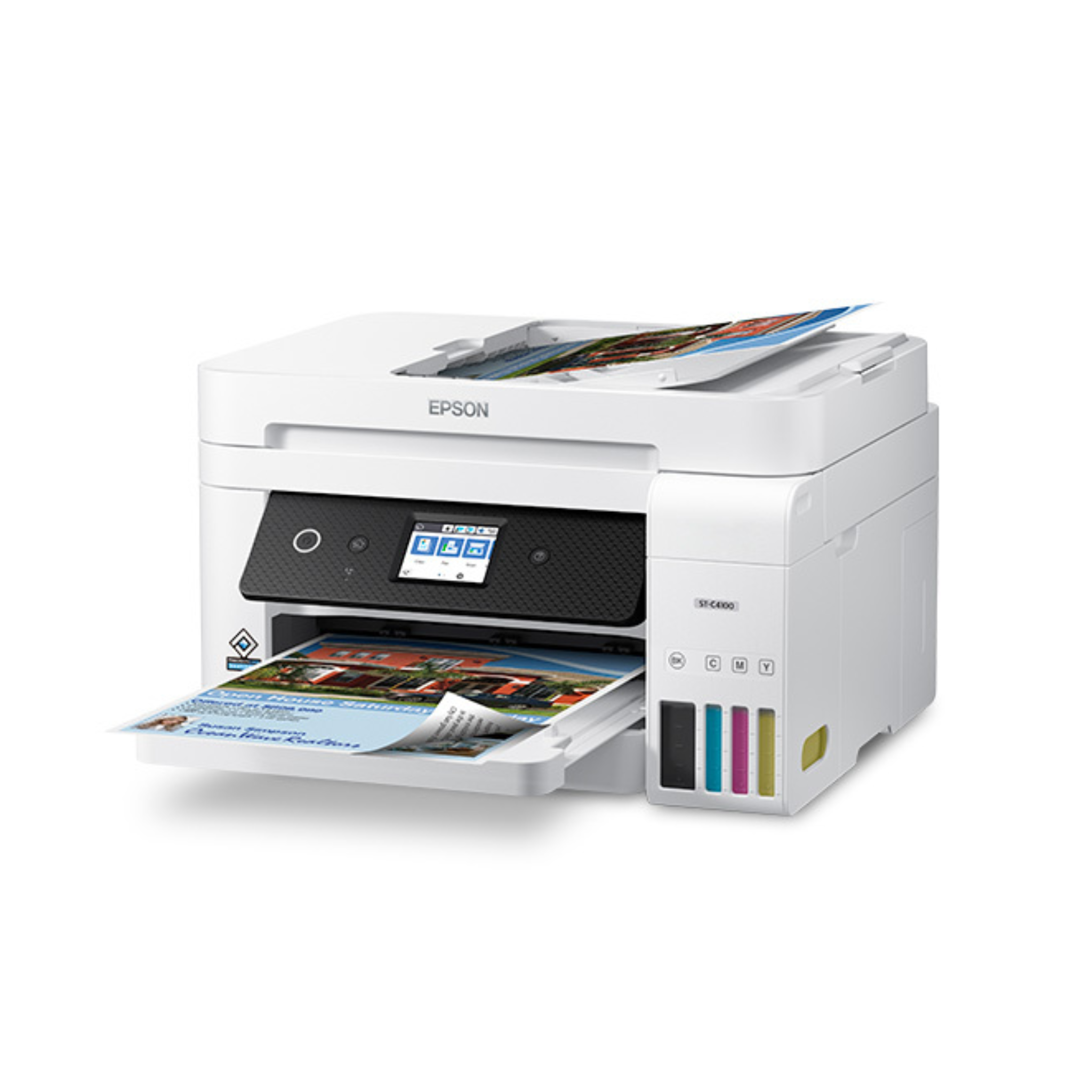 Epson WorkForce ST-C4100 Supertank Color Printer C11CJ60203