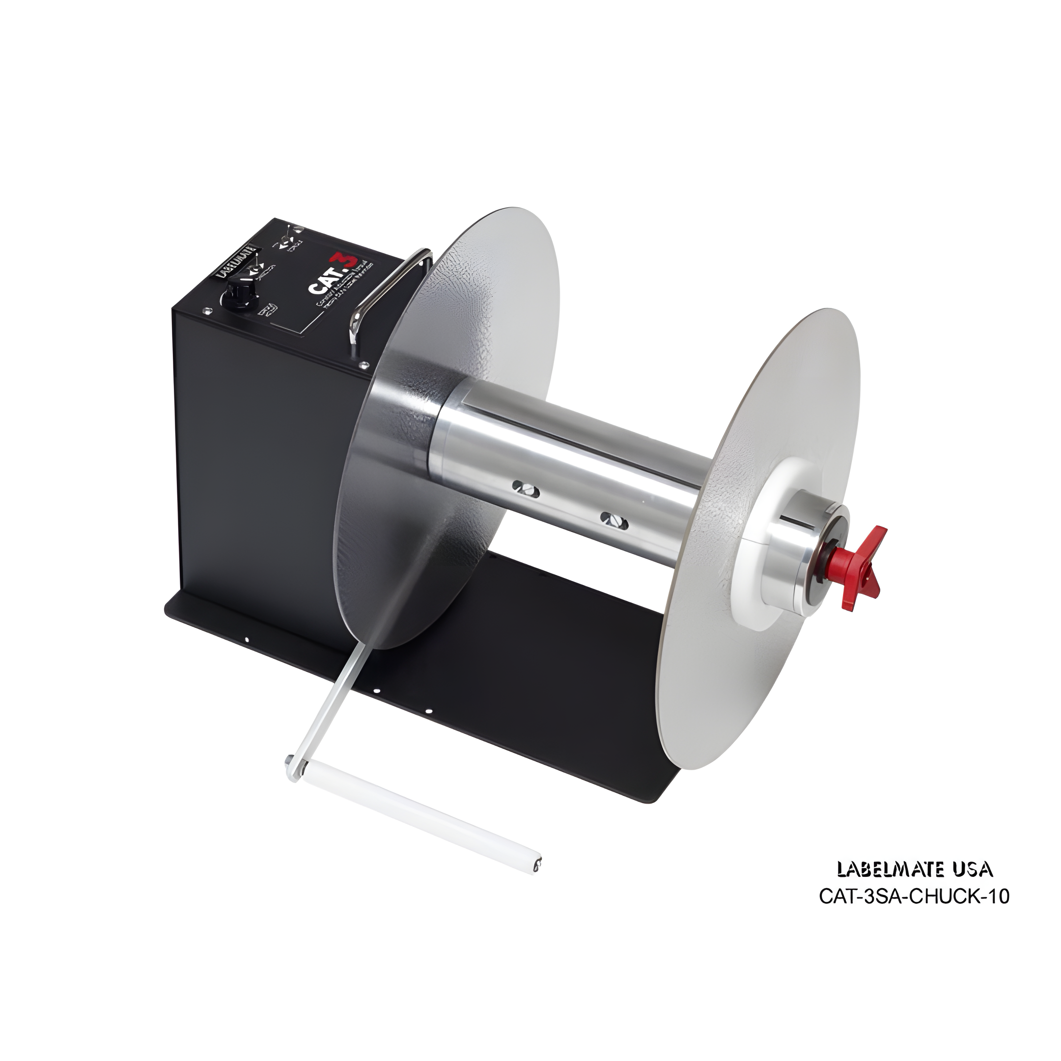 Labelmate CAT-3SA-CHUCK-10 Standard Heavy-Duty Rewinder [10.5"] CAT-3SA-CHUCK-10