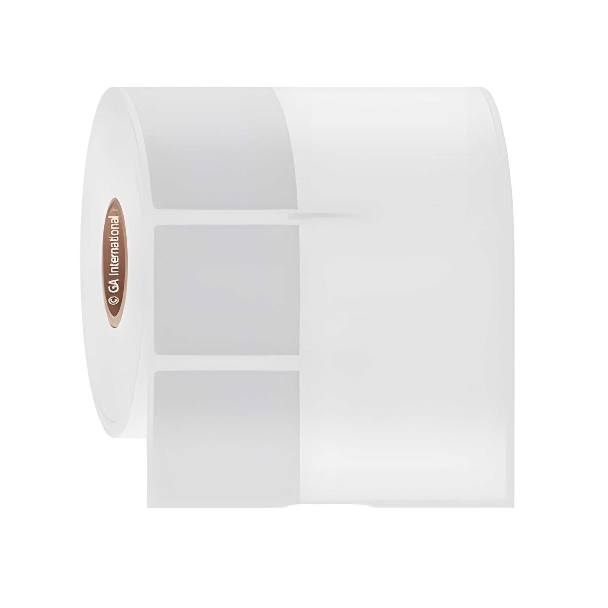 LabTAG 1.125" x 1" + 1.595" Wrap-Around Cryo Labels (White + Clear Transparent) CATT-303NOTC1-1WH