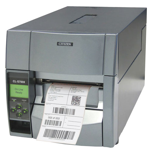 Citizen CL-S703II Thermal Transfer and Direct Thermal Printer CL-S703IINNU-C
