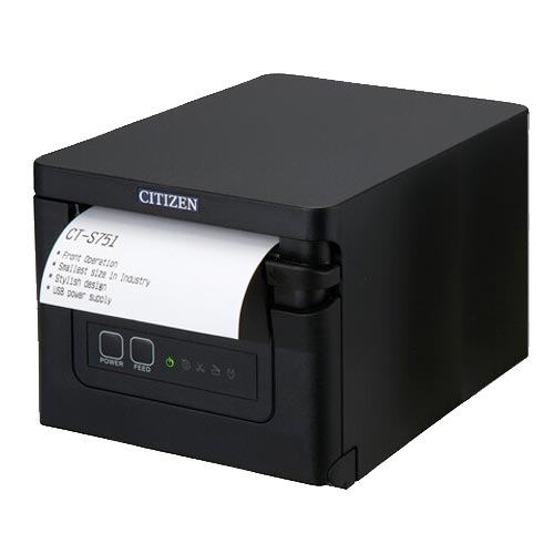 Citizen Systems CT-S751 DT Printer [203dpi, Ethernet] CT-S751ETUBK