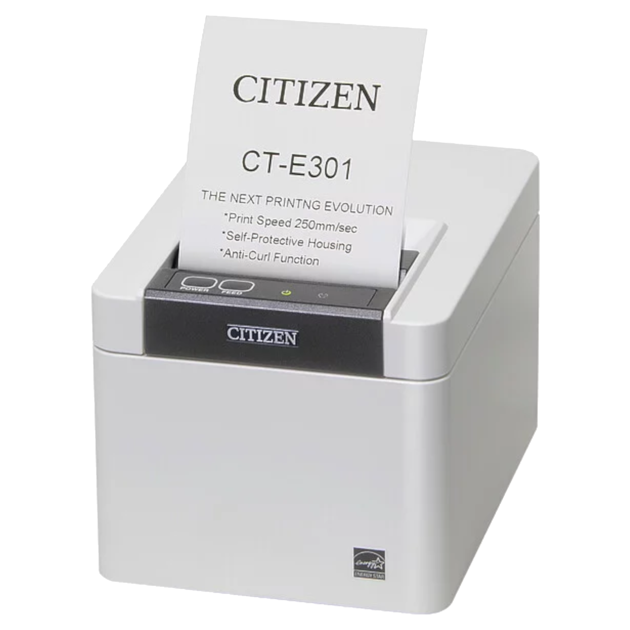 Citizen CT-E301 Disinfectant Ready Receipt Printer CT-E301UBUWH