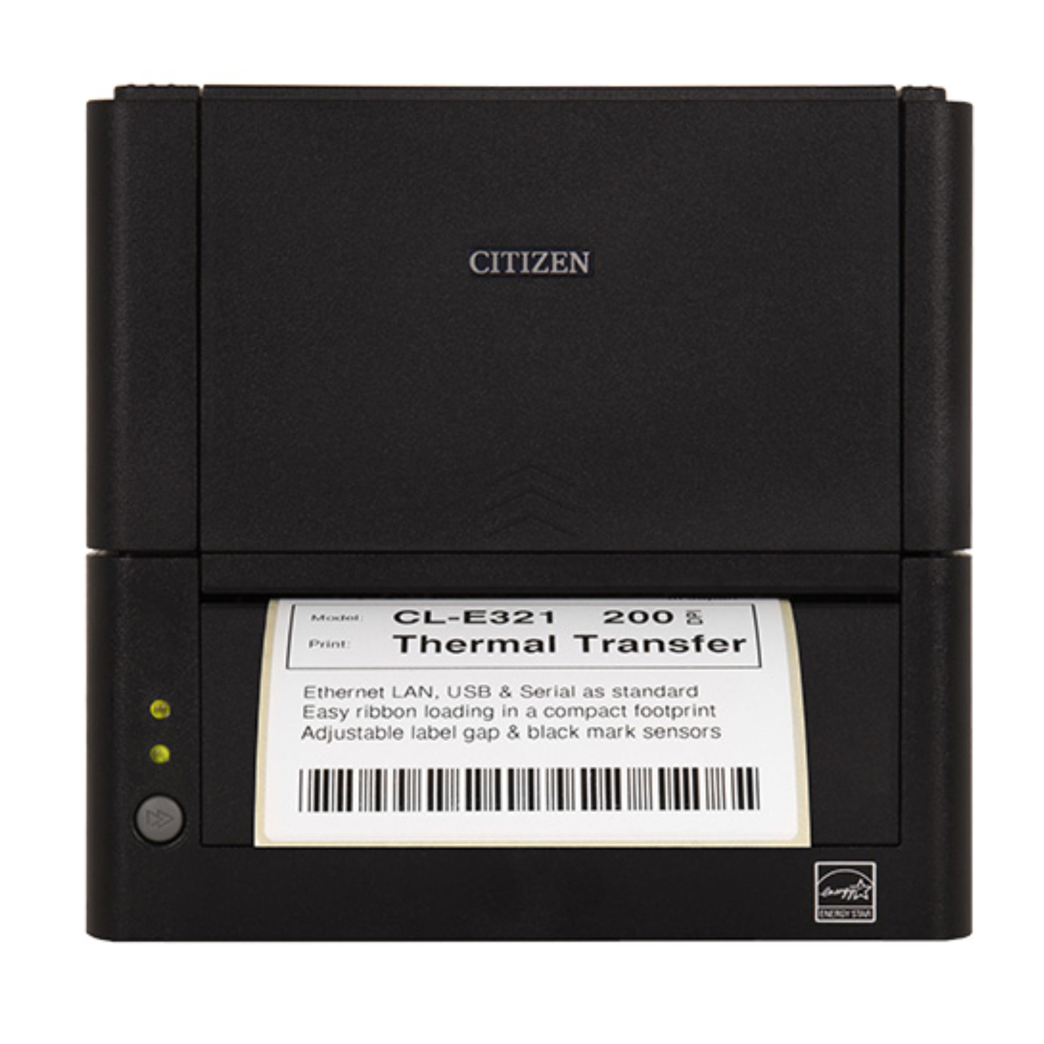 Citizen CL-E321EX Thermal Transfer Printer [203dpi, Ethernet, WiFi] CL-E321EXXUBWD