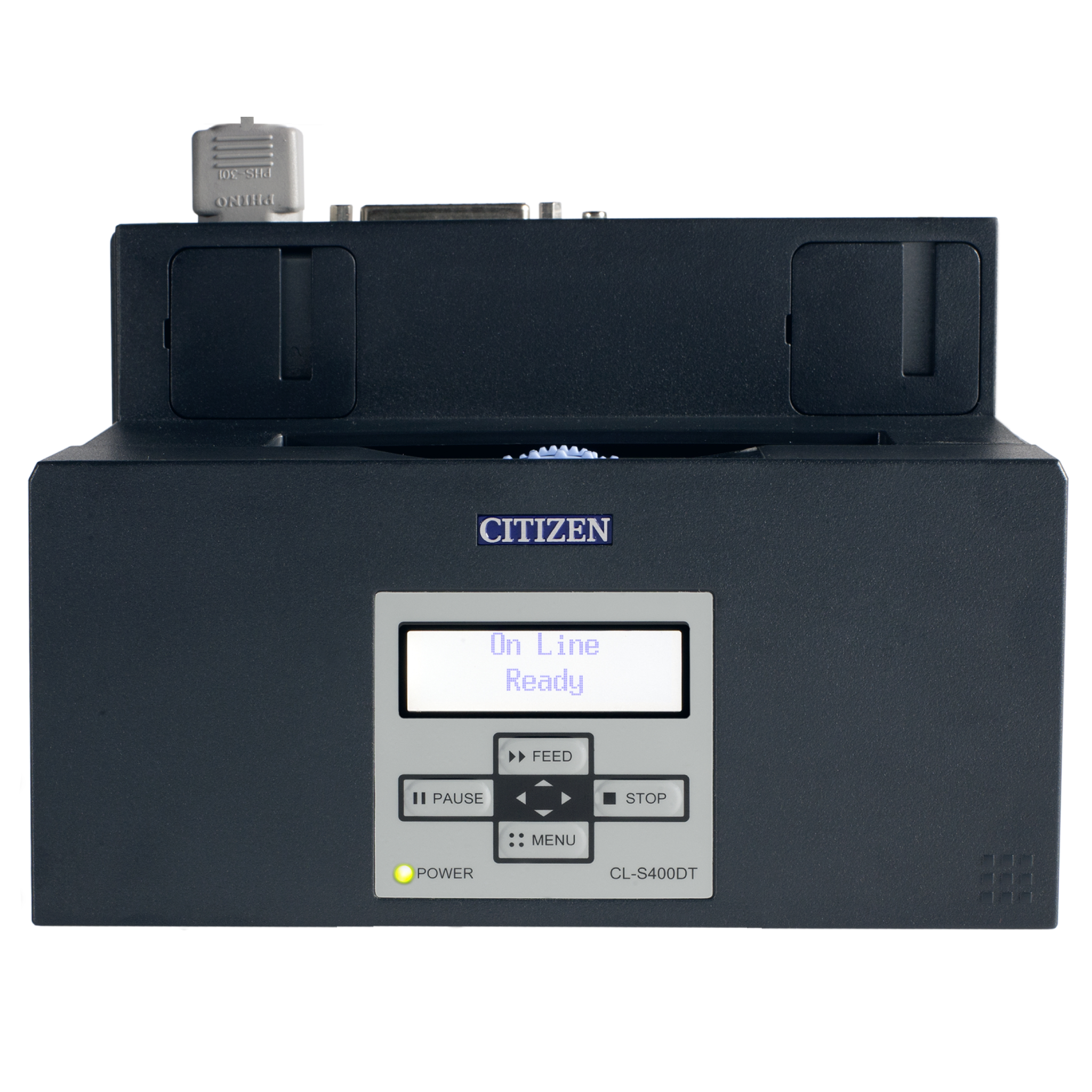 Citizen Systems Citizen CL-S400DT DT Printer [203dpi, External Media Slot, Cutter] CL-S400DTPAU-R