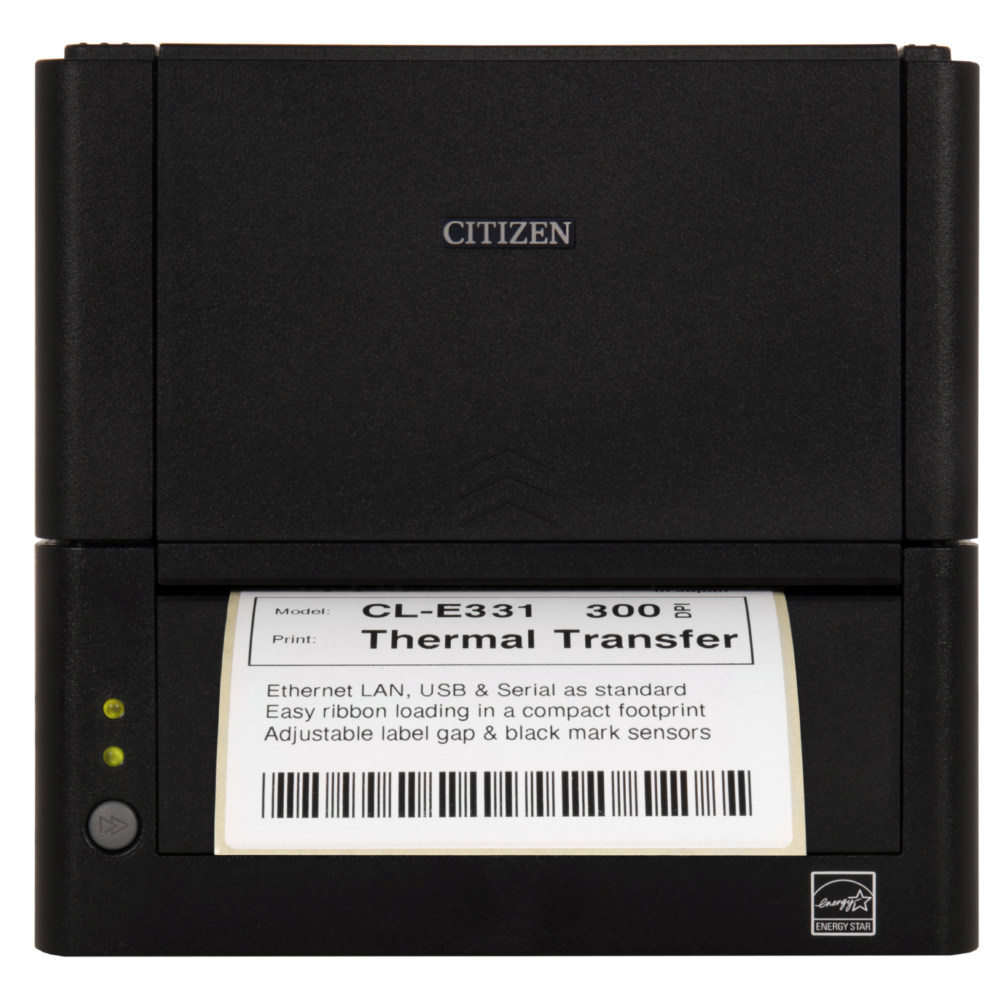 Citizen Systems Citizen CL-E331 TT Printer [300dpi, Ethernet] CL-E331XUBNNA