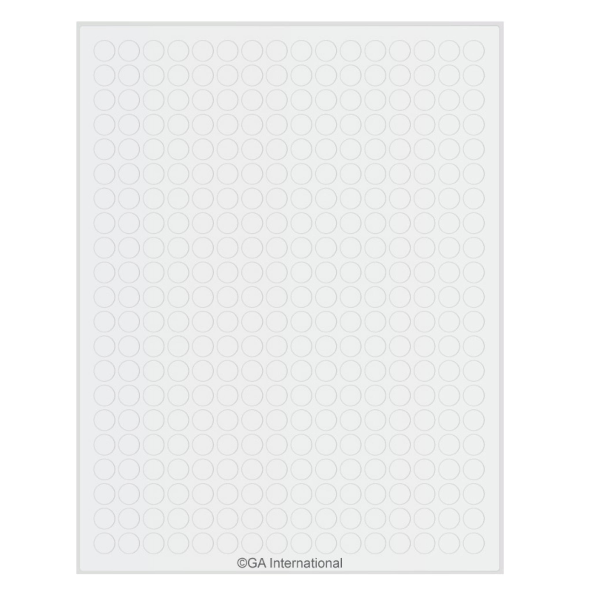 LabTAG 0.43" Circle Cryogenic Labels (White) CLA-48WH