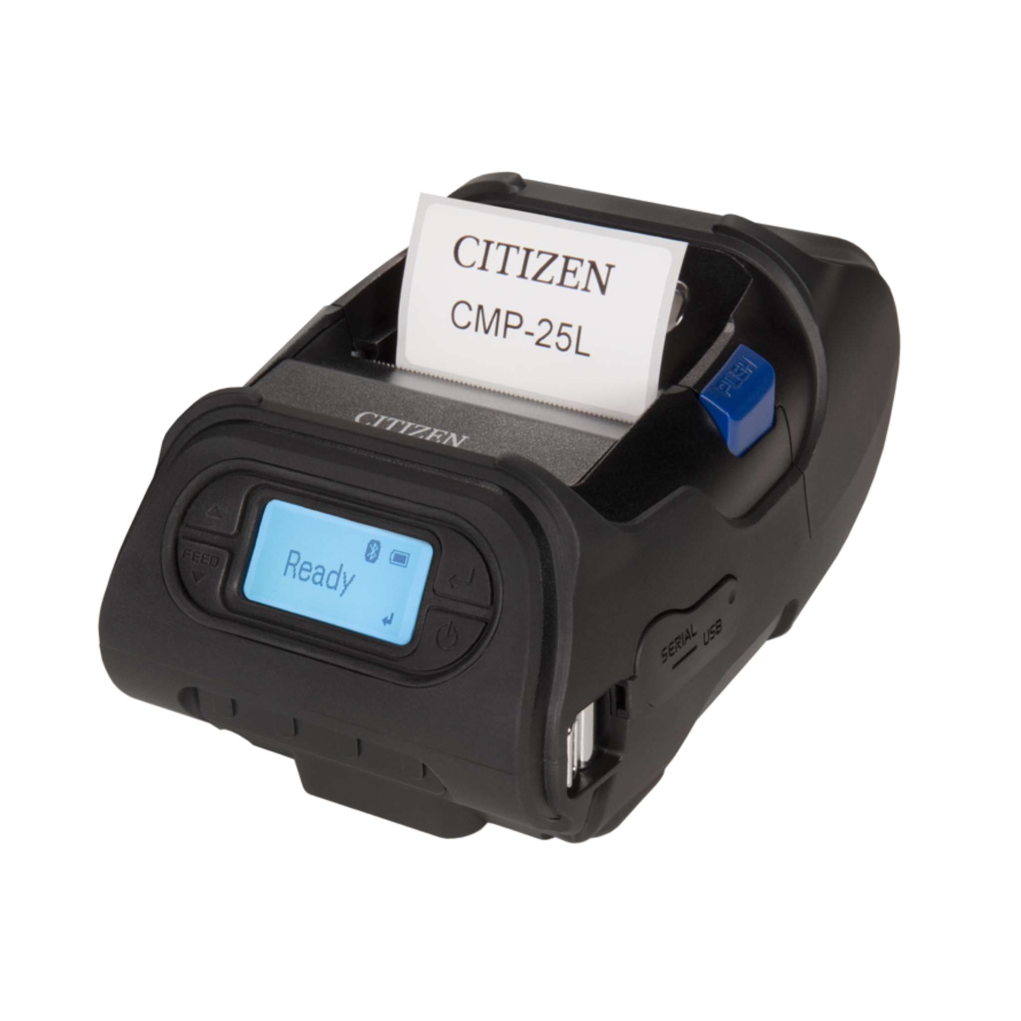 Citizen CMP-25L Mobile Label Printer [203dpi, Bluetooth] CMP-25BTUZL