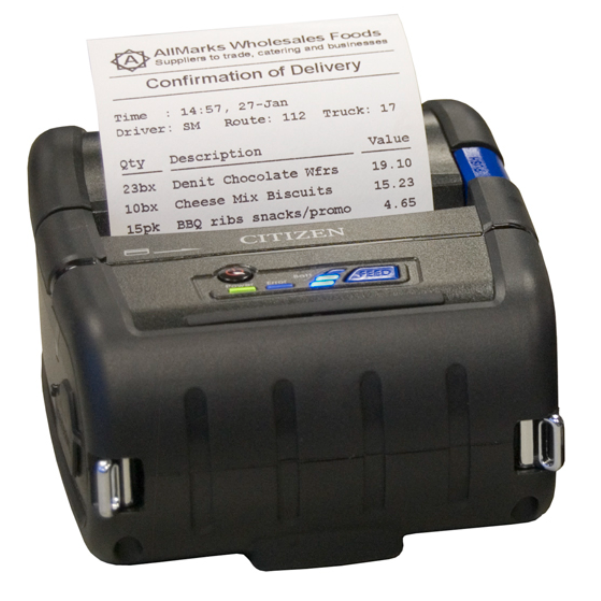 Citizen CMP-30ii Mobile Receipt Printer CMP-30IIBTIUZ