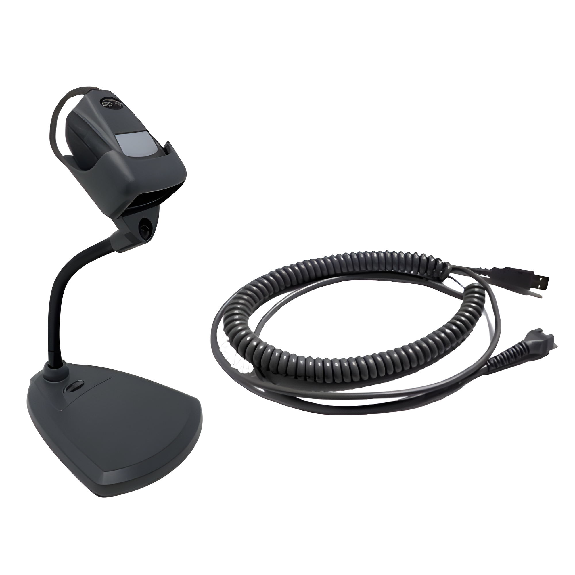PDC CR1100 Barcode Scanner [Kit w/8 ft RS232 Coiled Cable] CR1100-K101-C508-US2