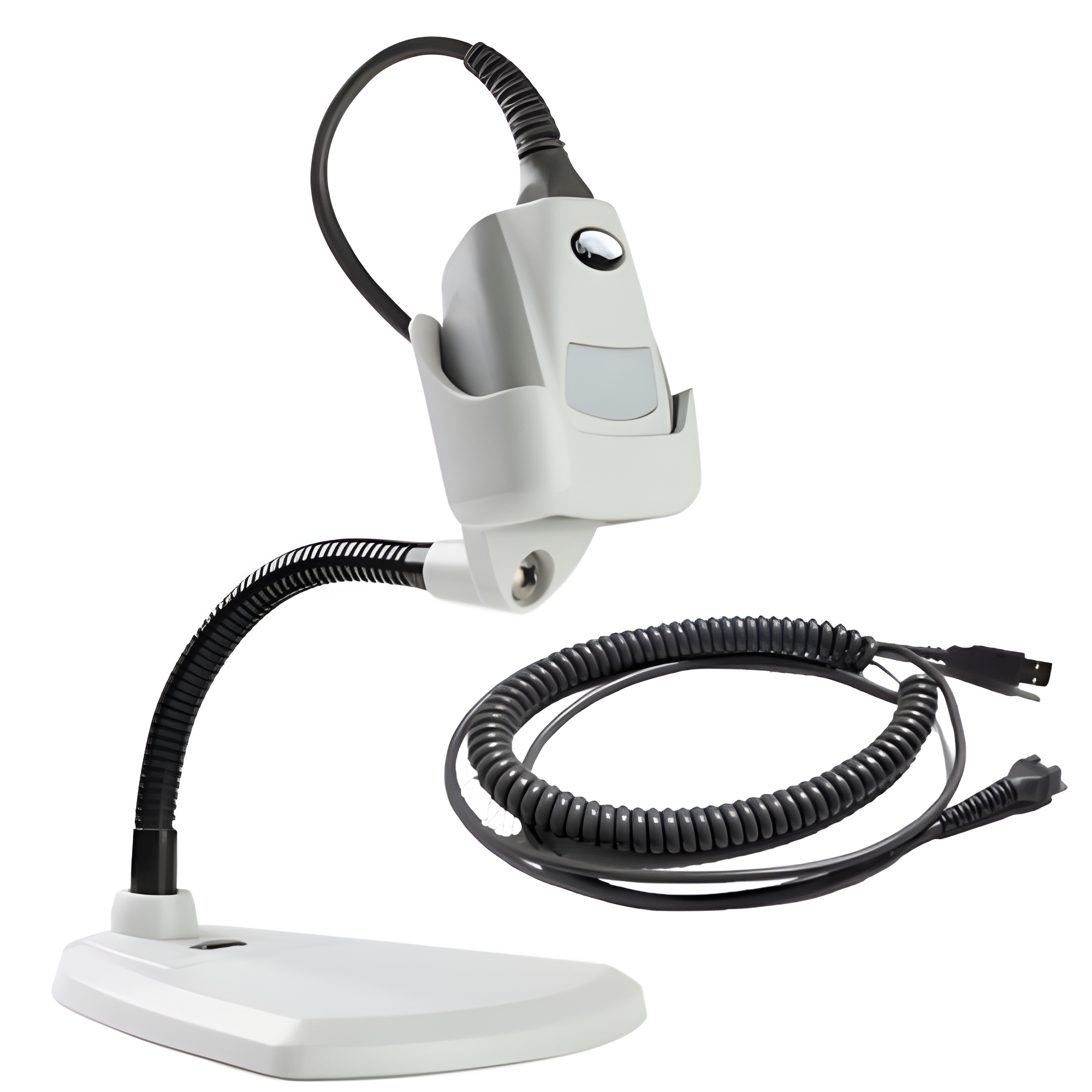 PDC CR1100 Barcode Scanner [Kit w/8 ft RS232 Coiled Cable] CR1100-K201-C508-US3
