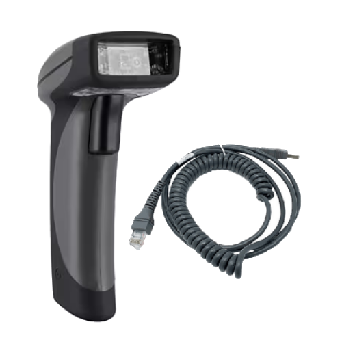 Code CR1500 Barcode Scanner Kit [8ft Coiled USB Cable] CR1500K201C508