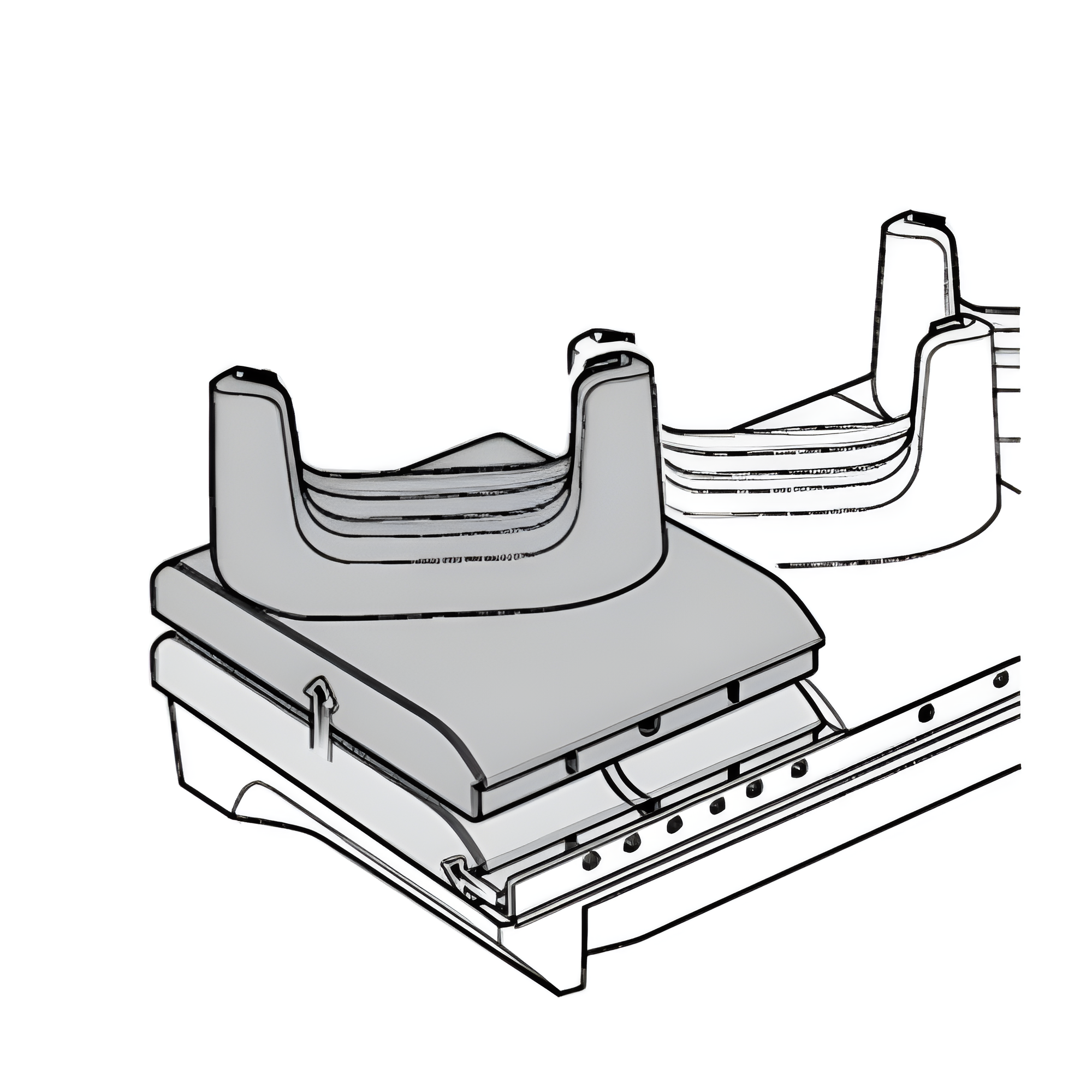 Zebra Sharecradles Conversion Kit [TC2x Series] CRDCUP-TC2L5C-01