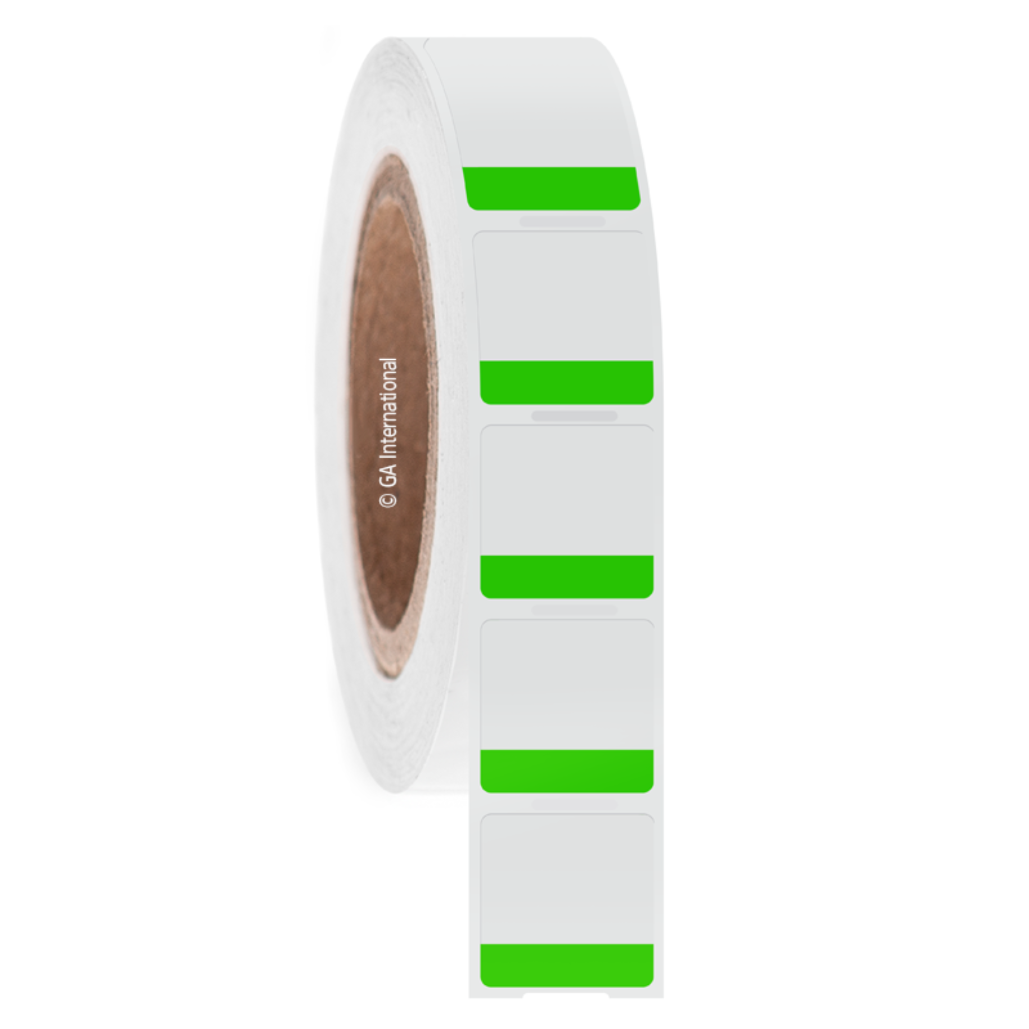 LabTAG 1" x 1" Cryogenic Labels (Green Apple) CST-29NPNOT0.25C3-1GA