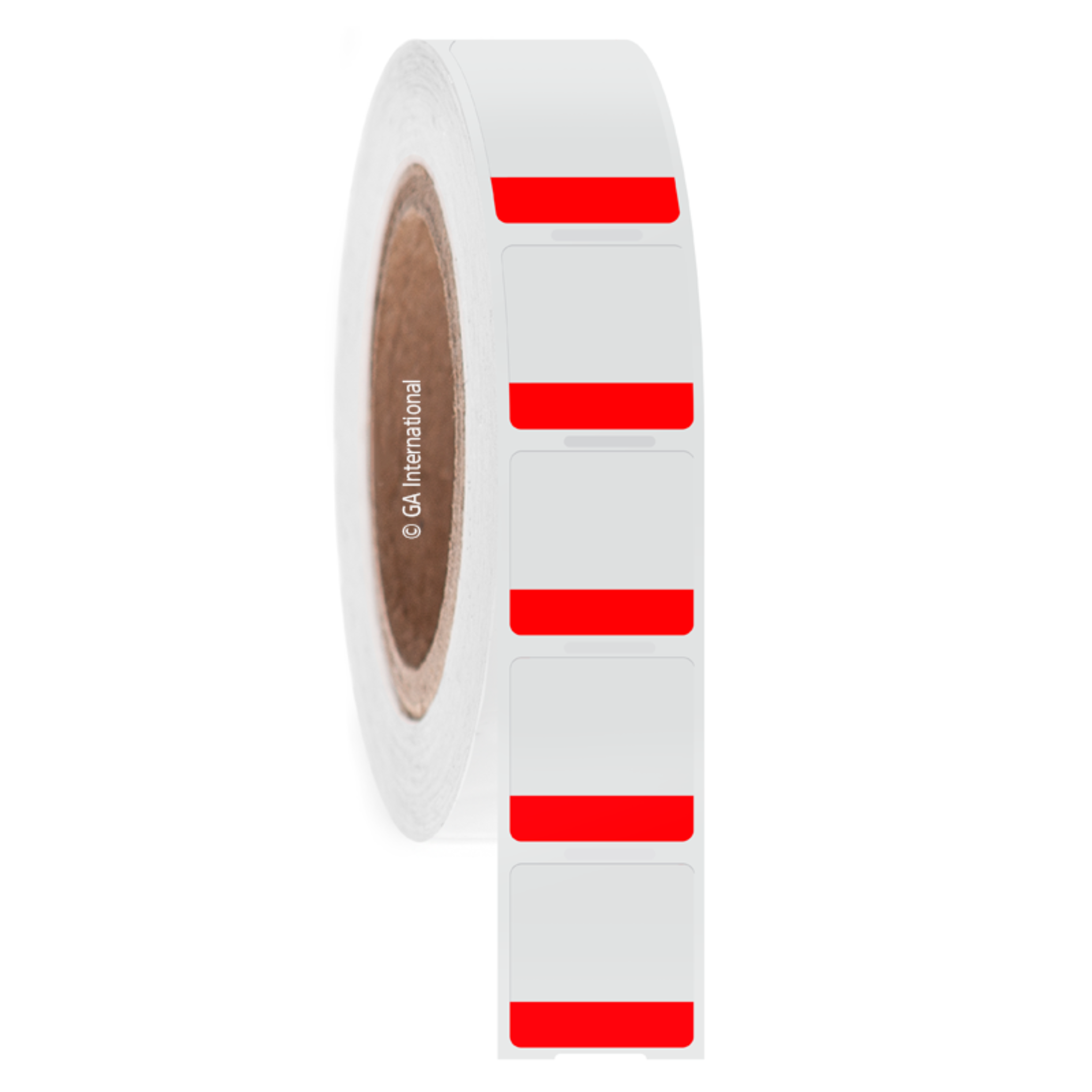 LabTAG 1" x 1" Cryogenic Labels (Red) CST-29NPNOT0.25C3-1RE