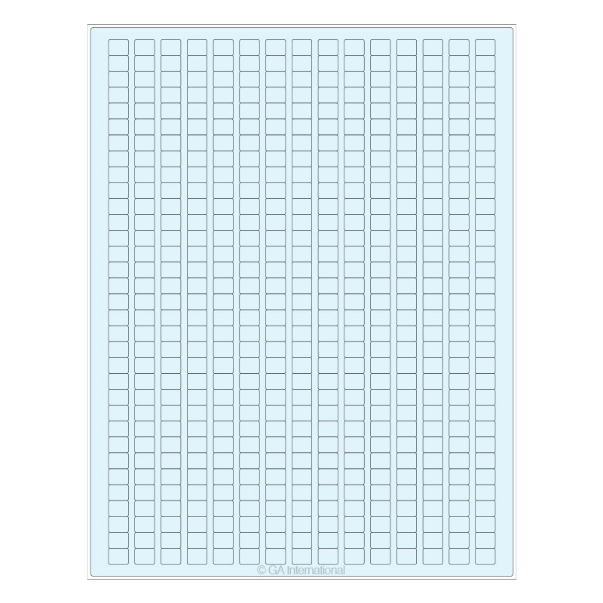 LabTAG 0.394" x 0.315" Cryogenic Laser Labels (Transparent) DFLT-121