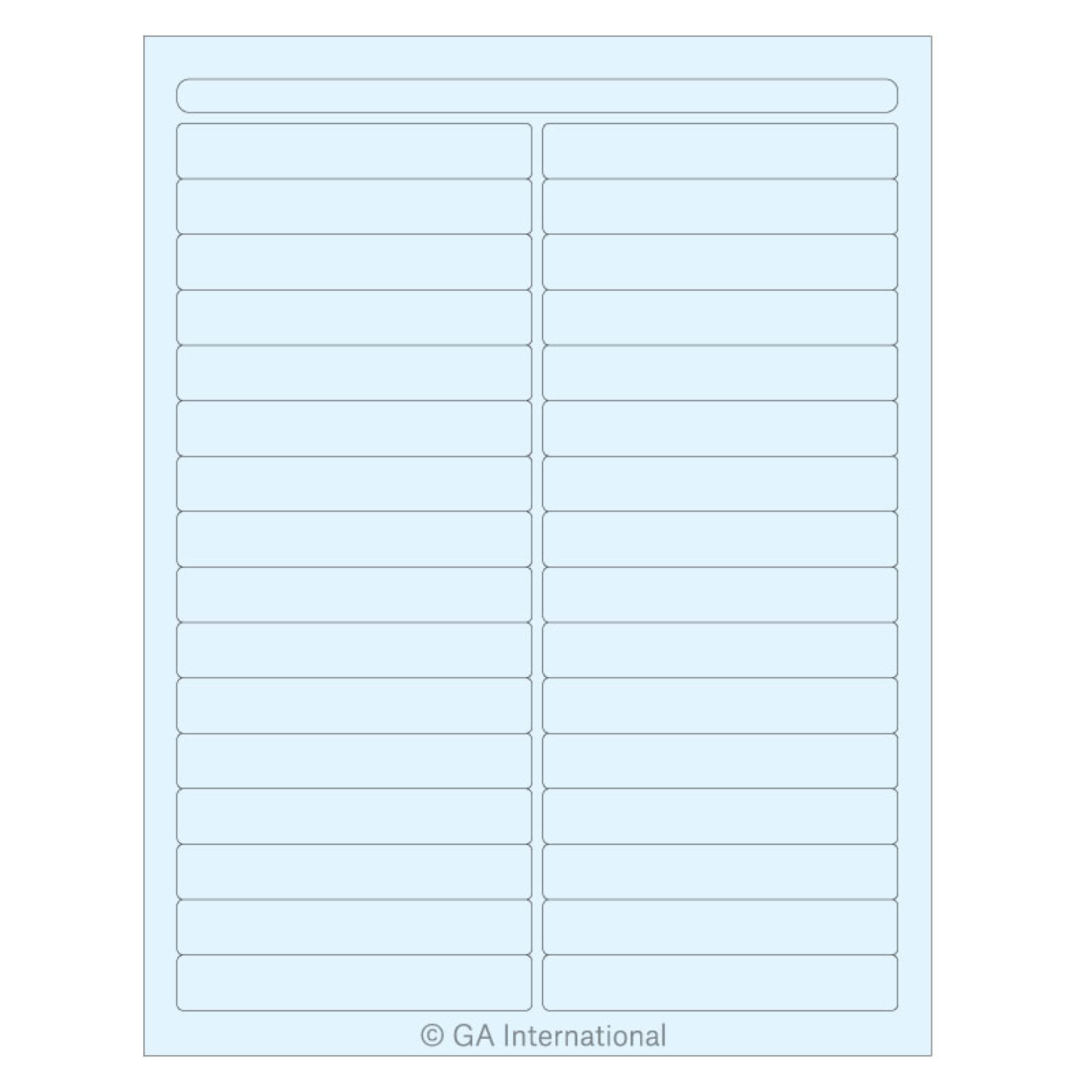 LabTAG 4" x 0.625" Cryogenic Laser Labels (White) DFLT-77