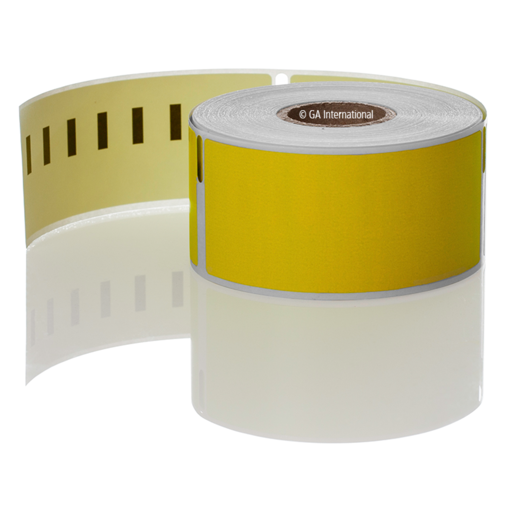 LabTAG 1.4" x 3.5" DYMO Labels (Yellow) [Non-Perforated] EDY-074YE