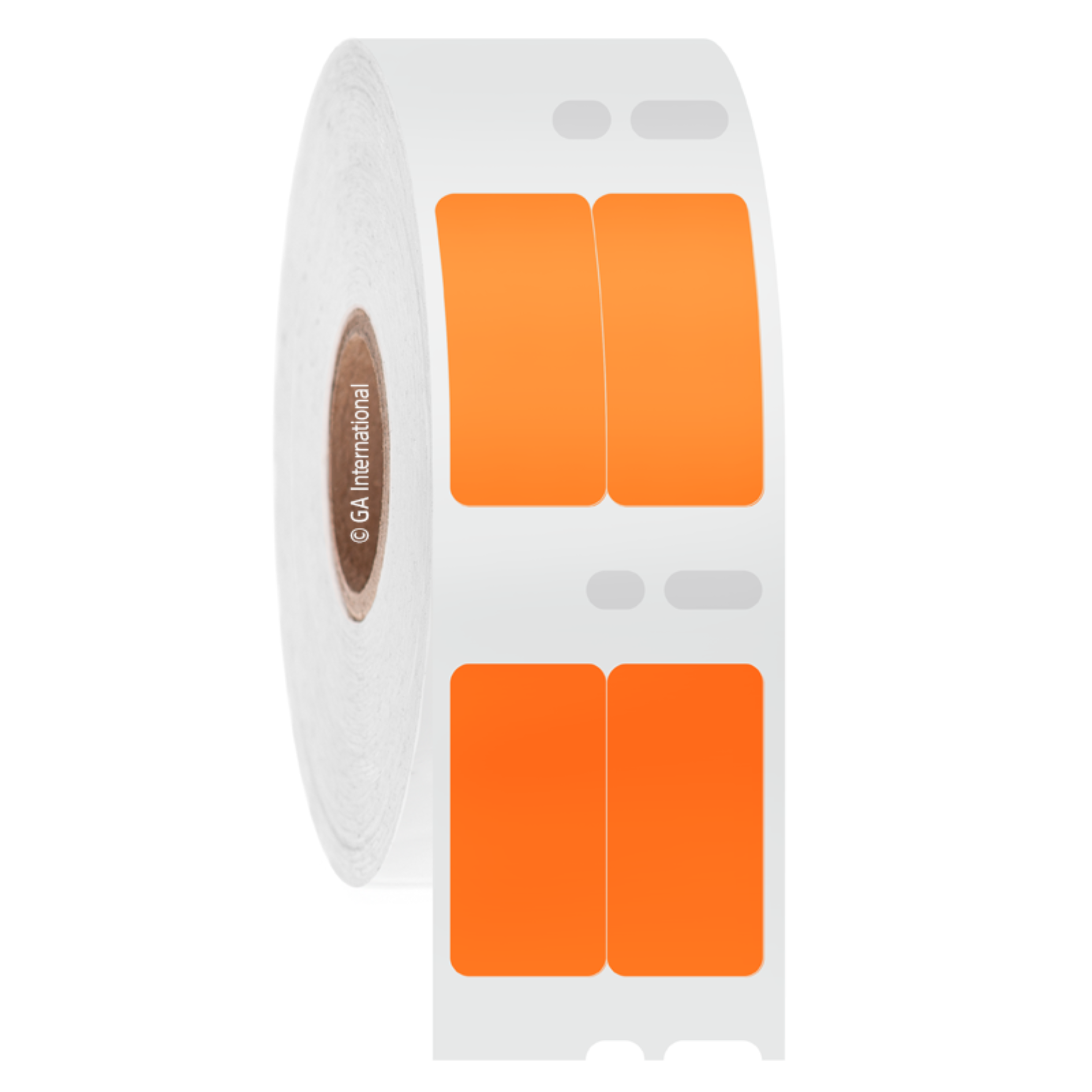 LabTAG 0.5″ x 1″ DYMO Cryogenic Labels (Orange) [Non-Perforated] EF1F-040OR