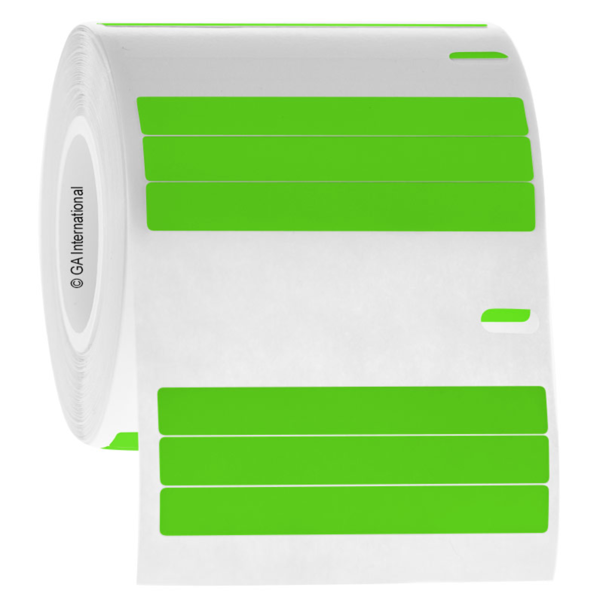 LabTAG 2″ x 0.25″ DYMO Cryogenic Labels (Green Apple) [Non-Perforated] EF1F-075GA