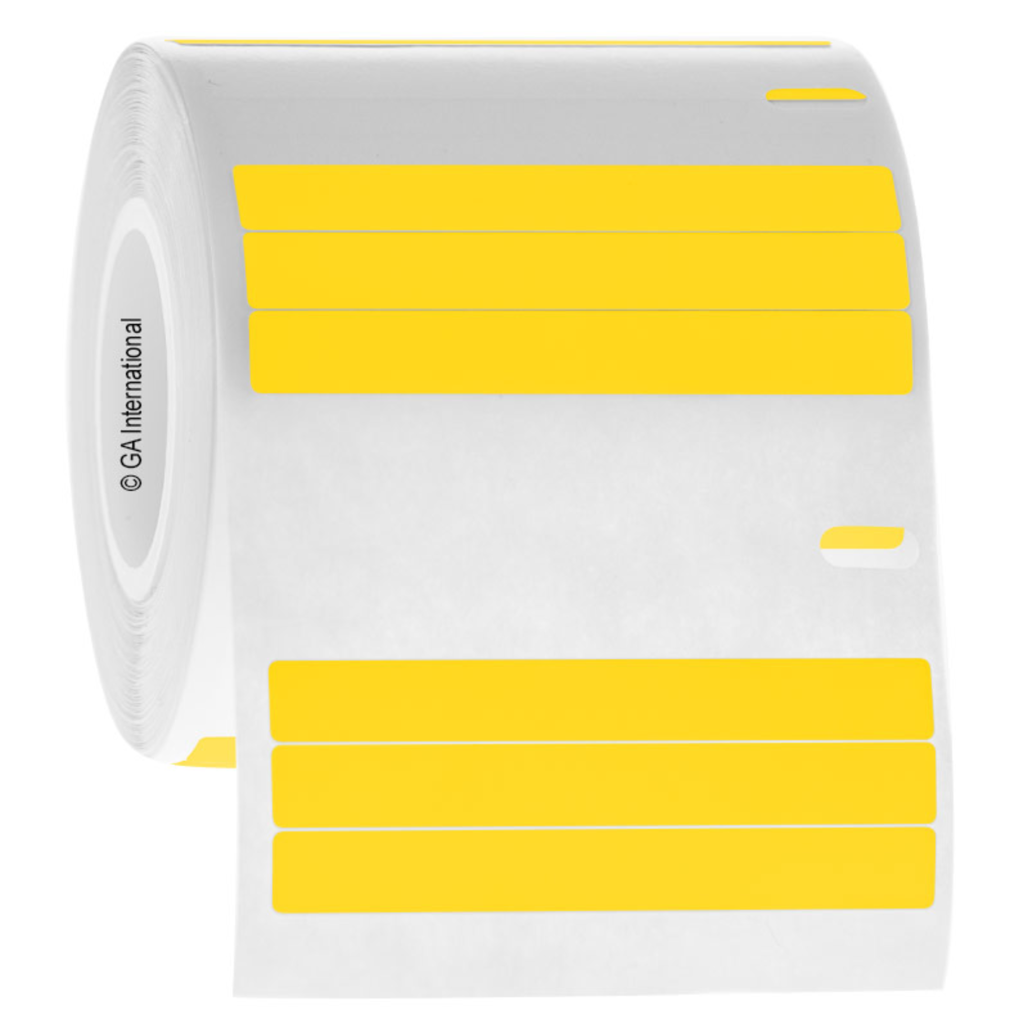 LabTAG 2″ x 0.25″ DYMO Cryogenic Labels (Yellow) [Non-Perforated] EF1F-075YE