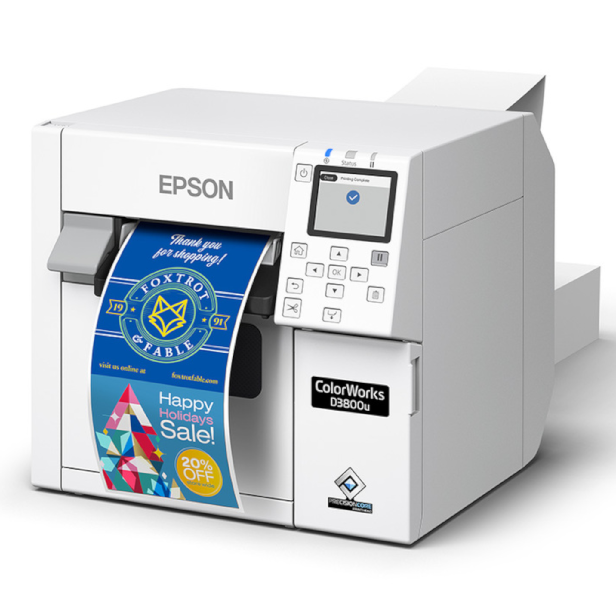 Epson ColorWorks CW-D3800 Color Inkjet Label Printer C31CK03201