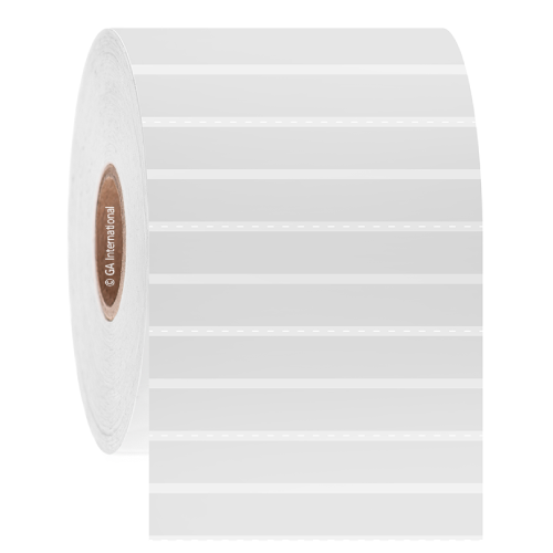 LabTAG 2.125″ x 0.27″ Deep-Freeze Labels (White) FJT-206C1-2WH