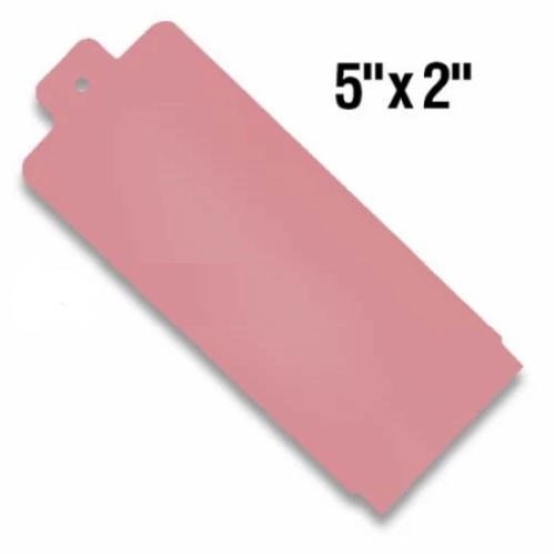 BarcodeFactory 5x2 Thermal Hang Tag Single Roll BAR-HP5X2-PK-EA