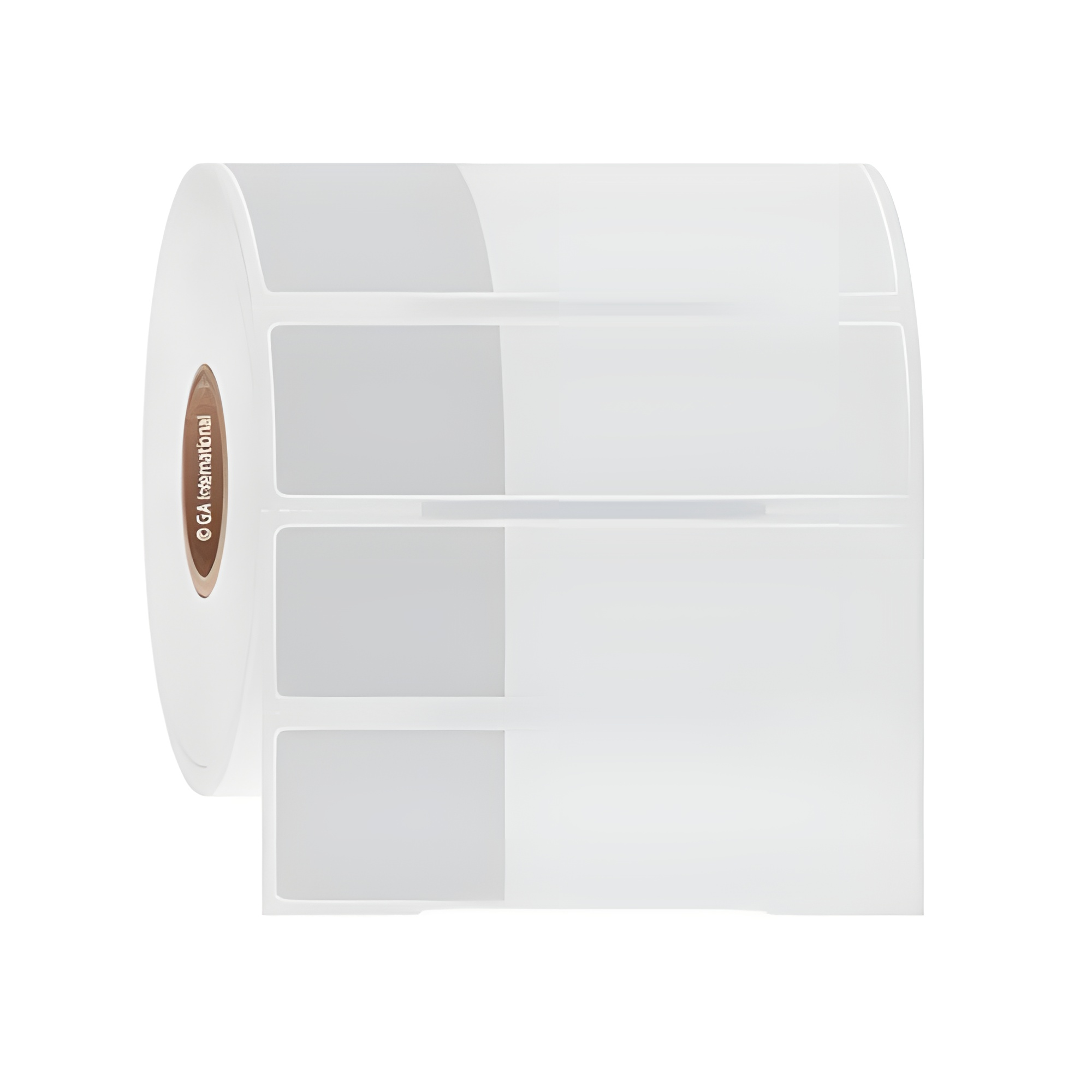 LabTAG 1" x 0.75" + 1.75" Wrap-Around Cryo Labels (White + Clear Transparent) HBTT-322NOTC1-2WH