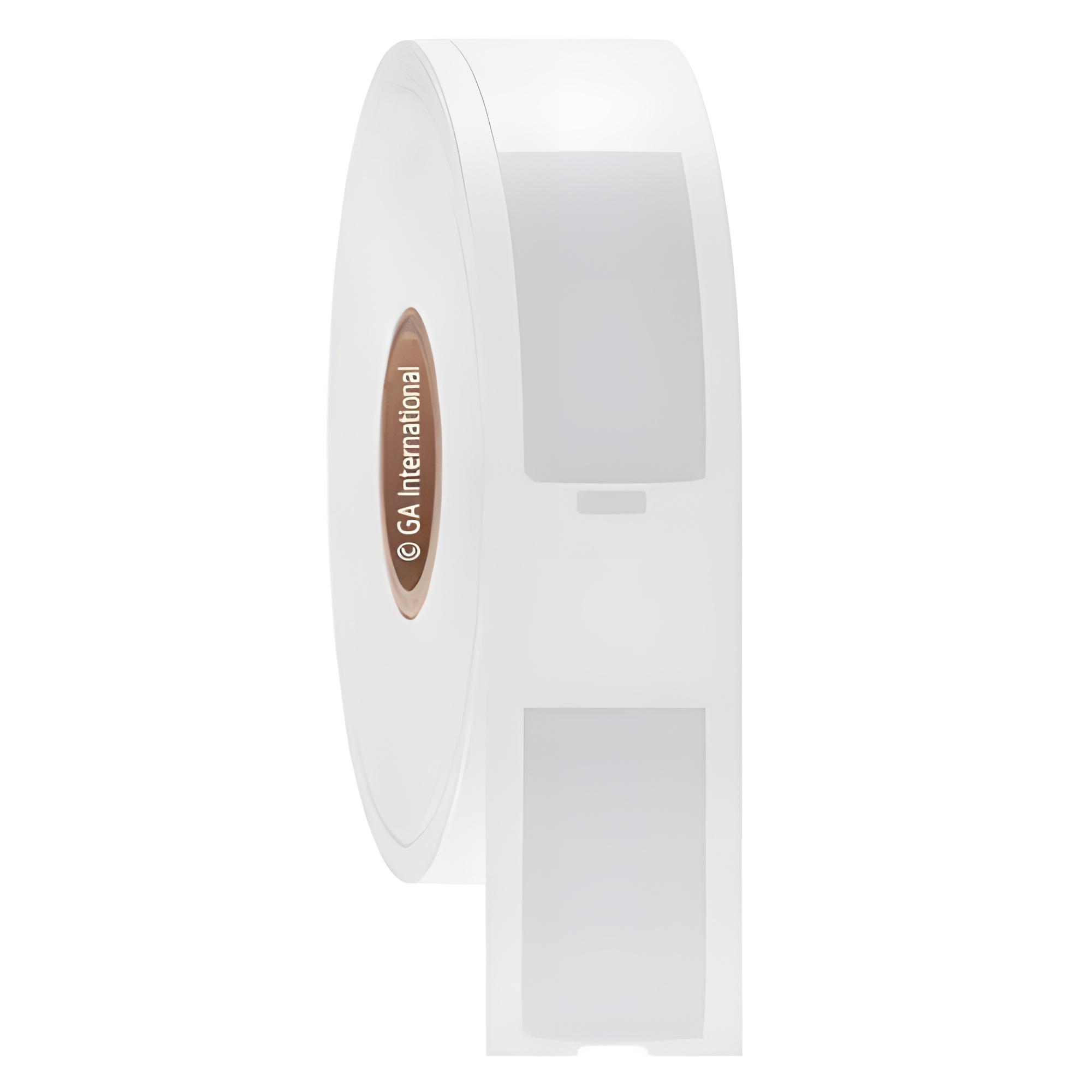 LabTAG 0.59" X 1.06" + 1.38" Wrap-Around Cryo Labels (White + Clear Transparent) HBTT-338NPNOTC1-1WH