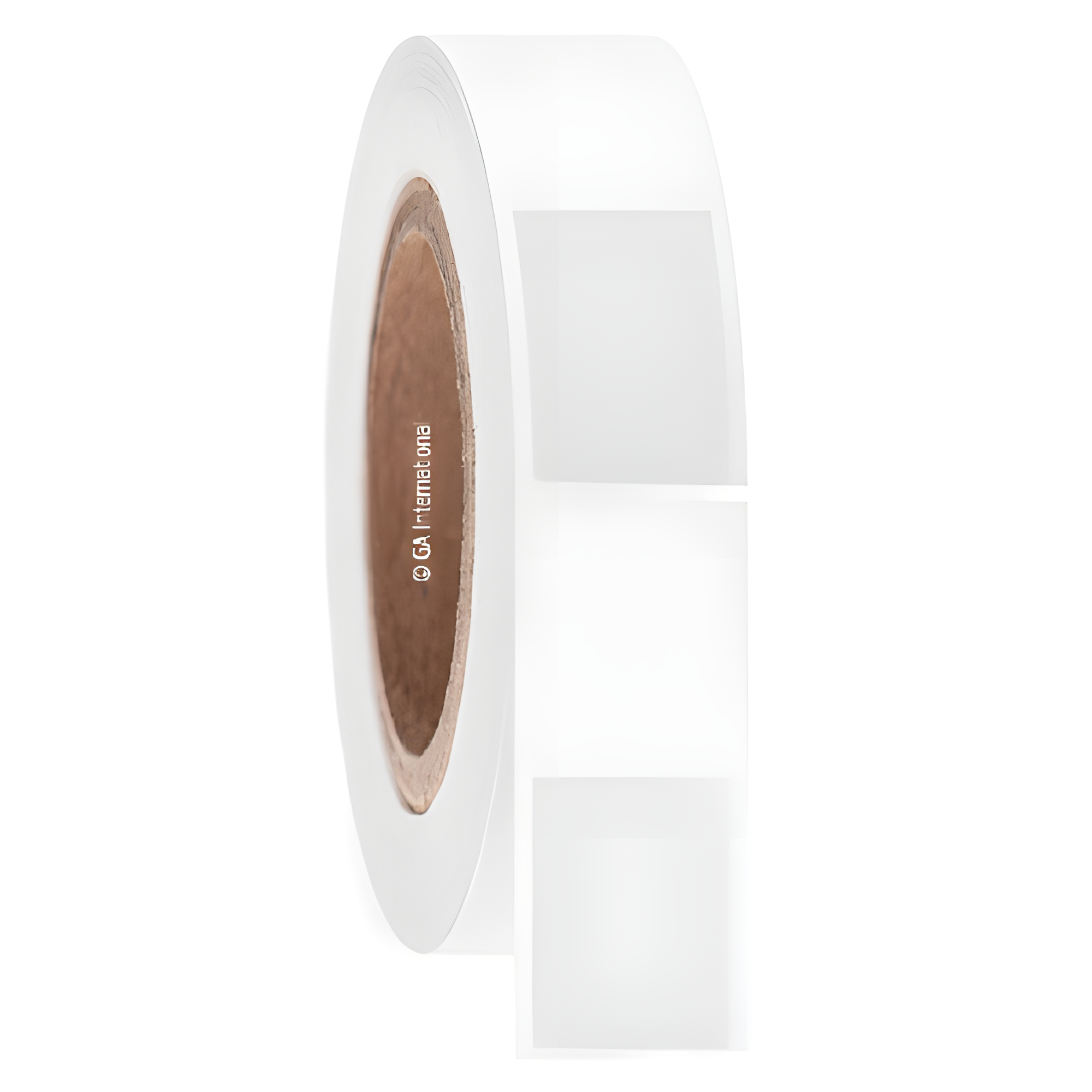 LabTAG 1" x 1.3" + 1.45" Wrap-Around Cryo Labels (White + Clear Transparent) HBTT-343NOTC3-1WH