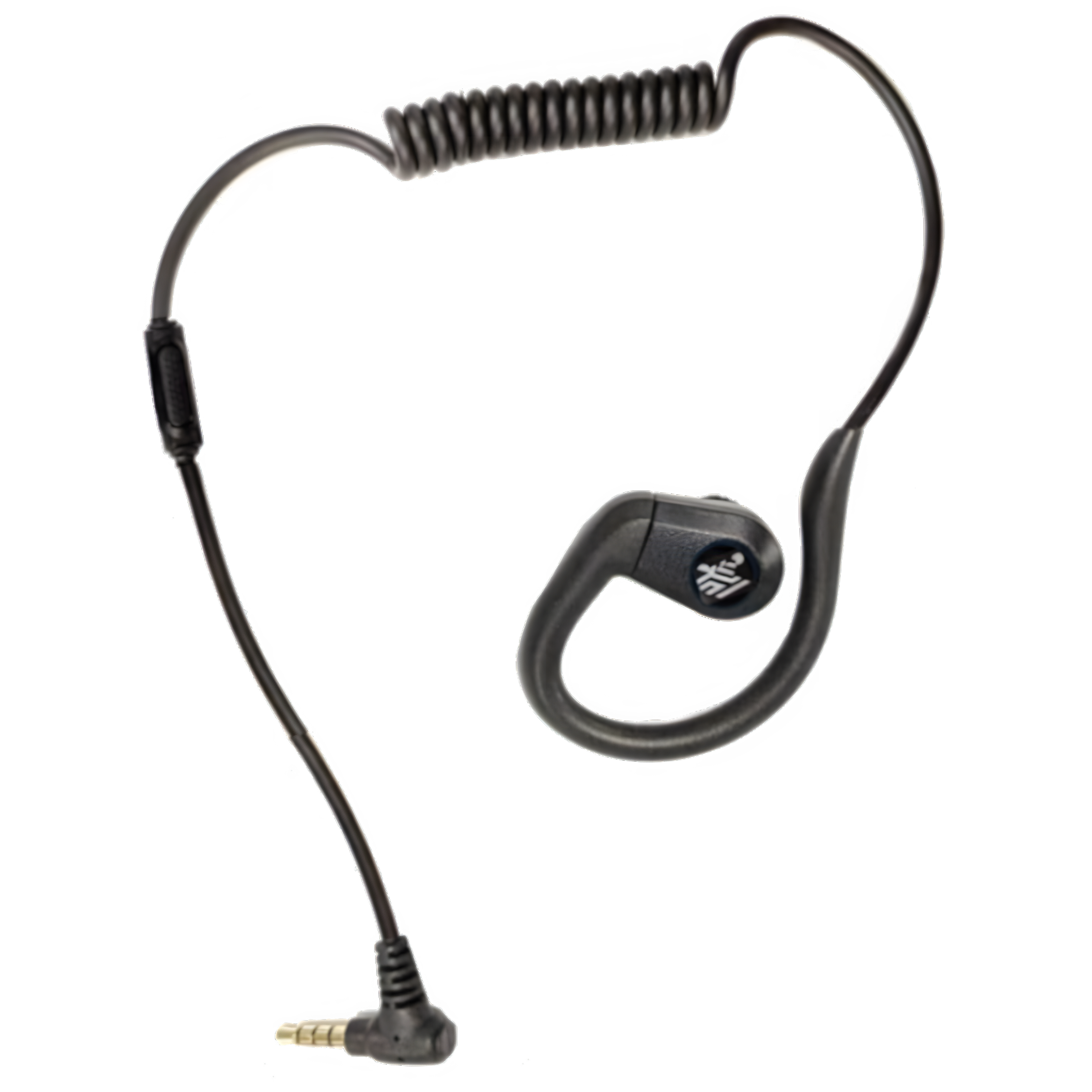 Zebra 3.5mm Wired Headset for Push-to-Talk [Short Cable] HDST-35MM-PTT2-02