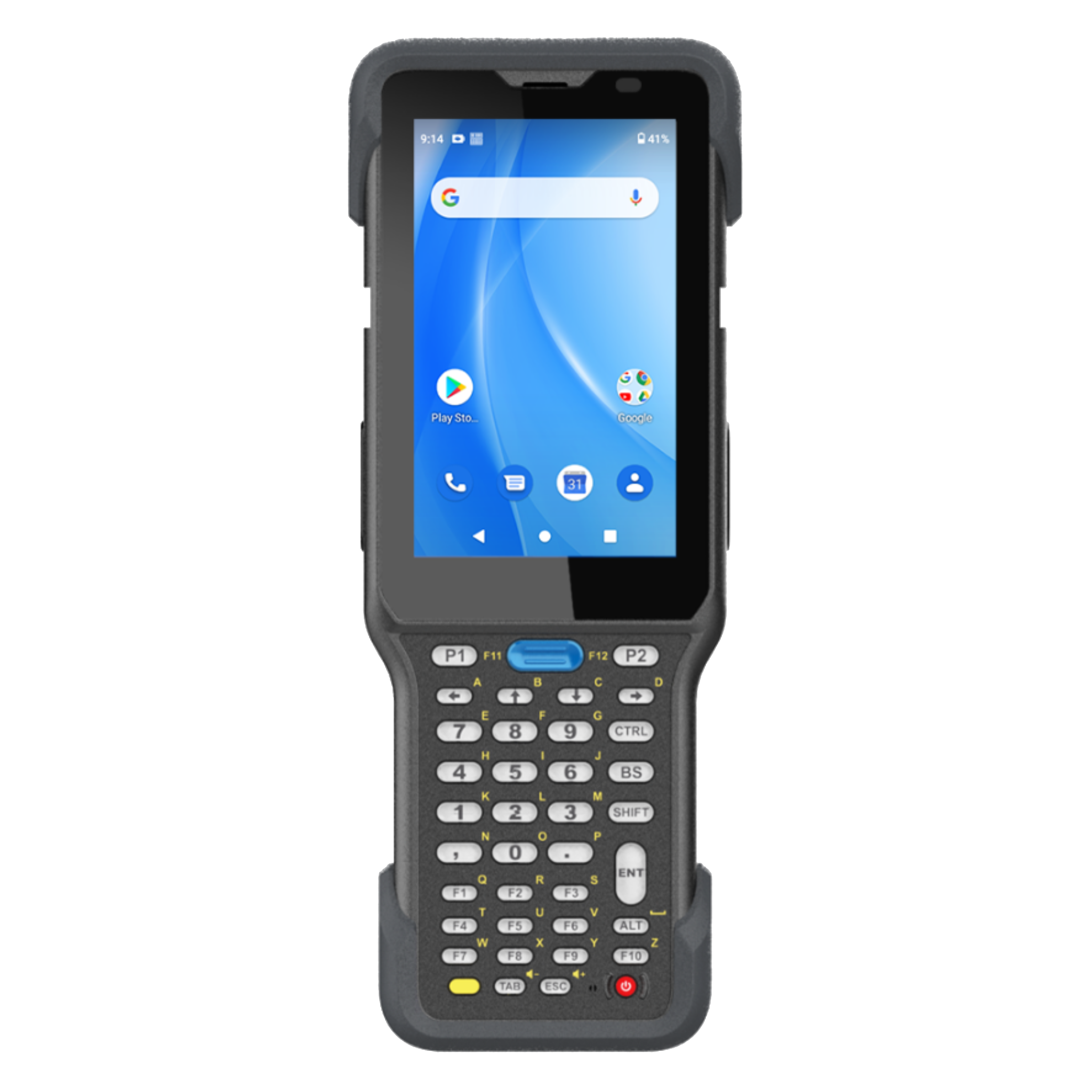 Unitech HT730 Rugged Mobile Computer [WiFi, 38 Keys, Standard-Range] HT730-NJ61UMBG