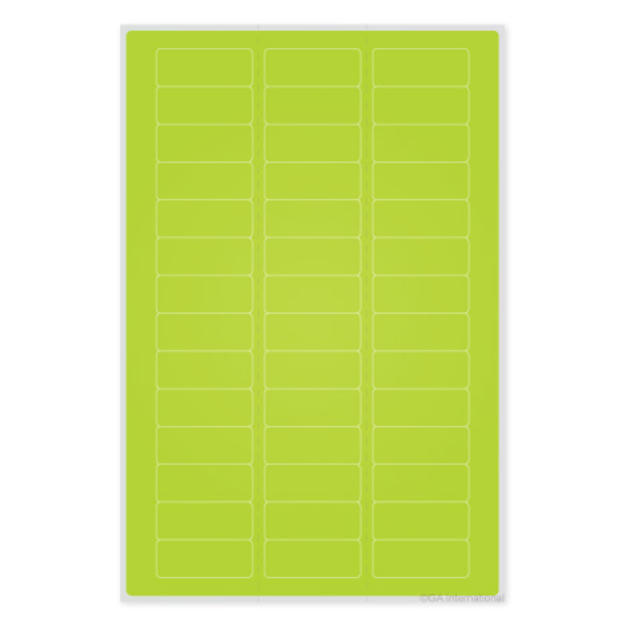 LabTAG 1.02" x 0.4" Cryogenic Labels (Lemon) JTA-2610LE