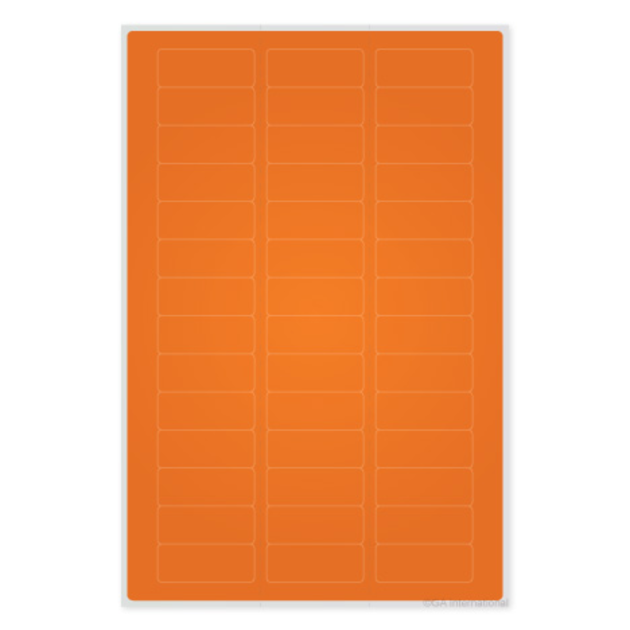 LabTAG 1.02" x 0.4" Cryogenic Labels (Orange) JTA-2610OR