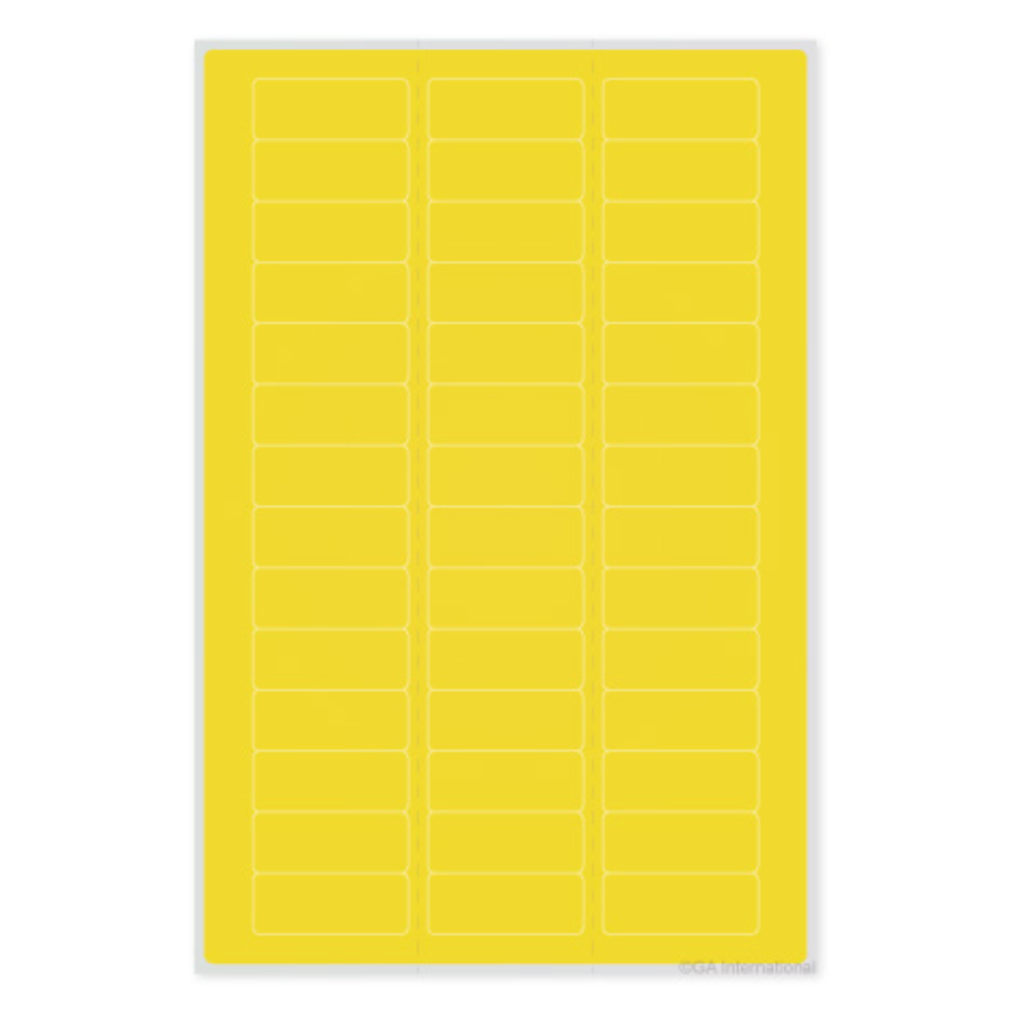 LabTAG 1.02" x 0.4" Cryogenic Labels (Yellow) JTA-2610YE