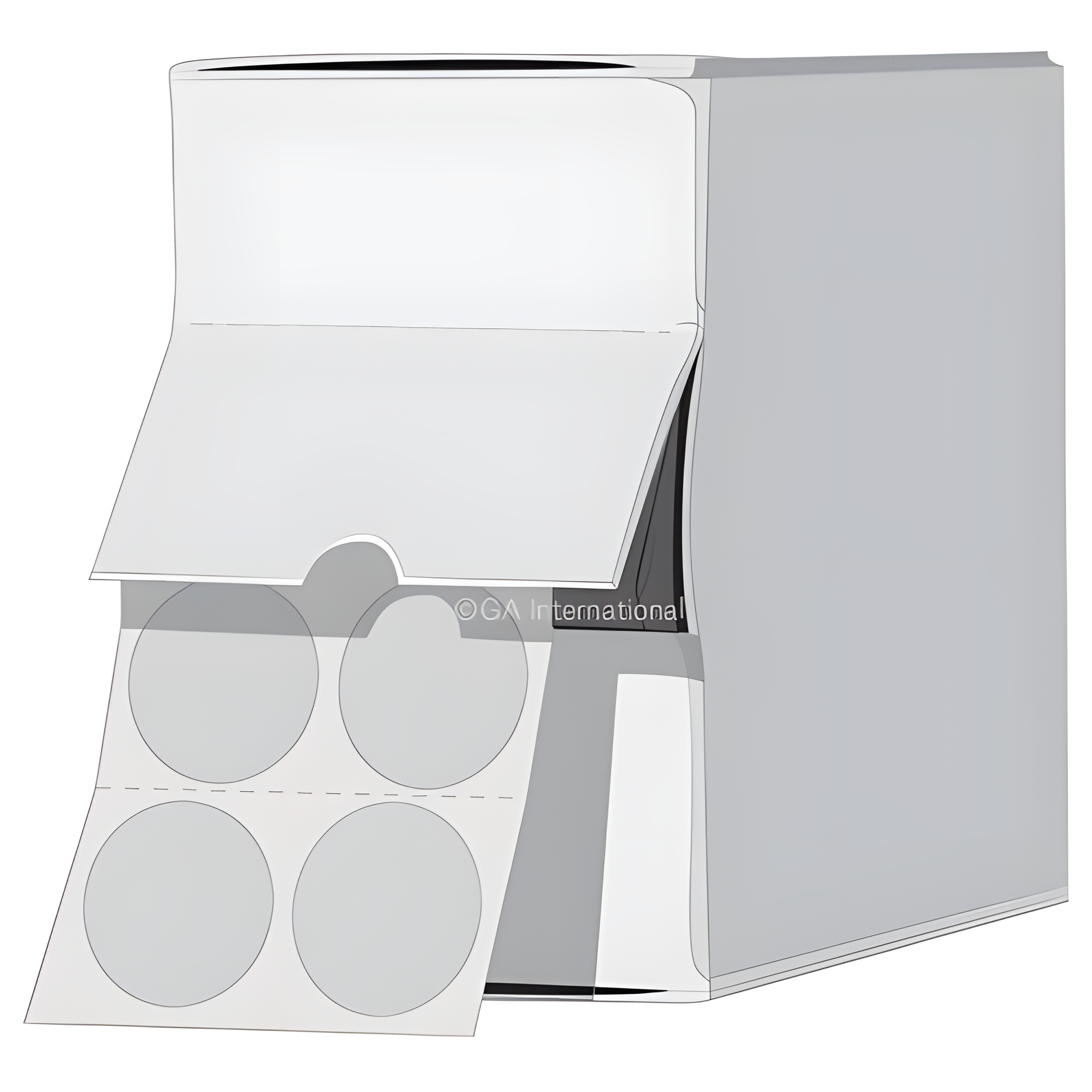 LabTAG 0.5″ Dots Cryogenic Labels (White) JTRA-13WH