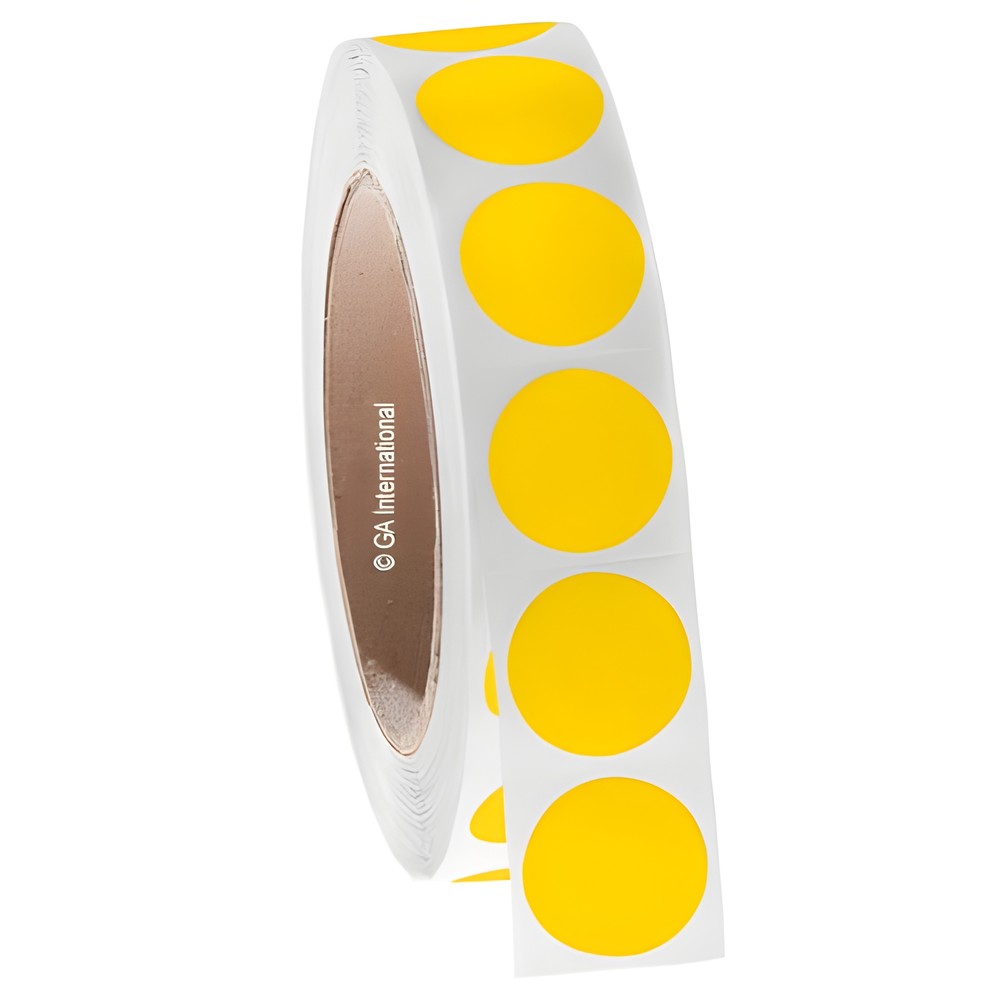 LabTAG 1" (circle) Yellow Cryogenic Labels JTTA-115C3-1YE