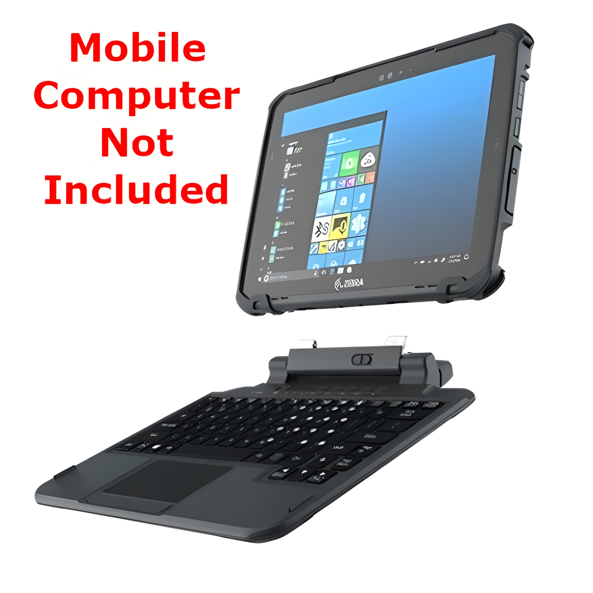 Zebra ET8x Rugged 2-in-1 Attachable Keyboard KYB-ET8X-2IN1-US1-01