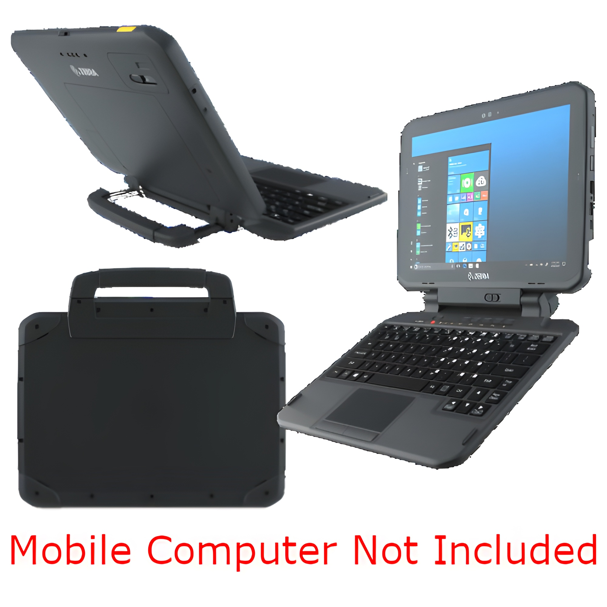 Zebra ET8x Attachable Rugged 82 Key Keyboard KYB-ET8X-2IN1-US2-01