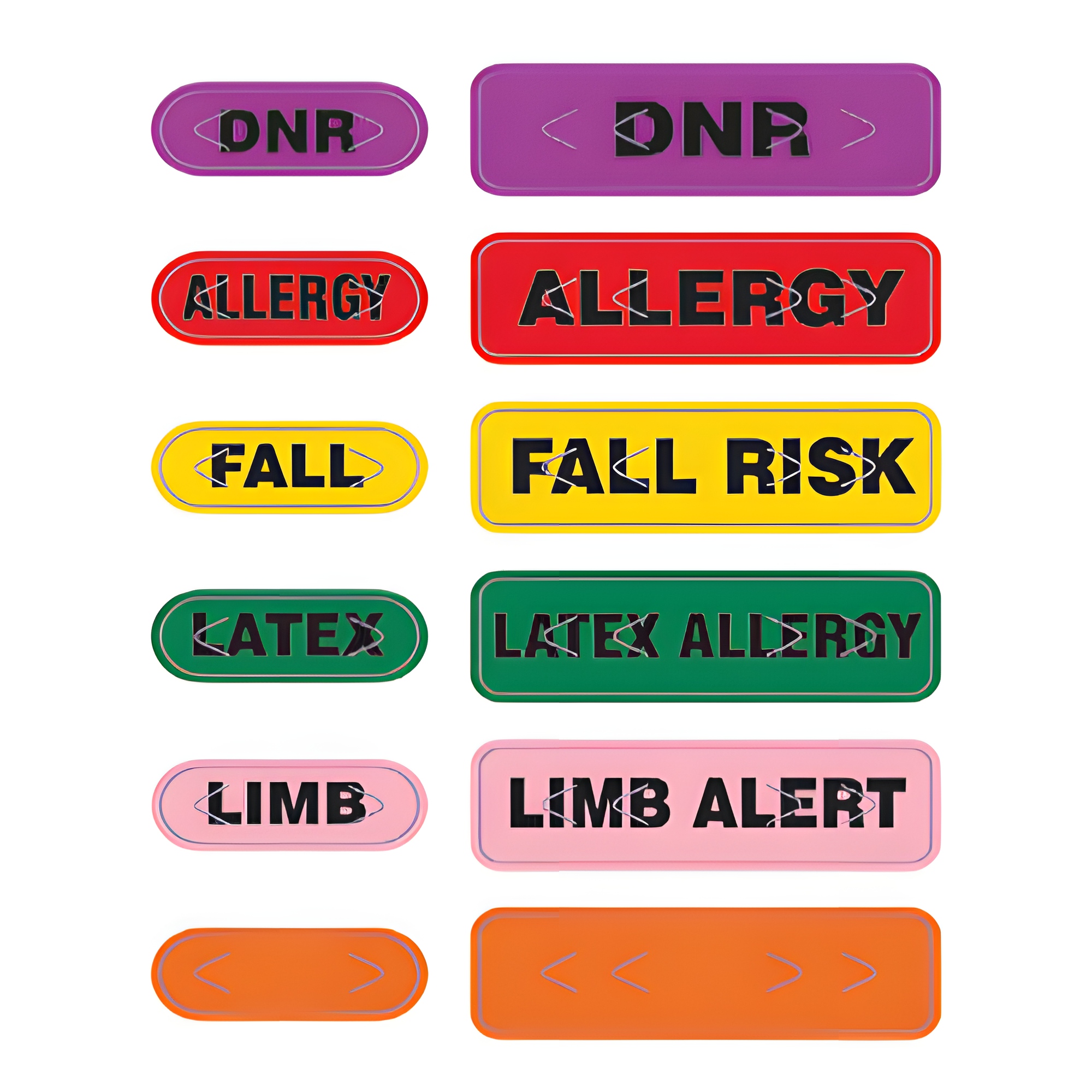 Zebra Spot Alert Polyester Label [Non-Perforated] LB-ALERT-AZ