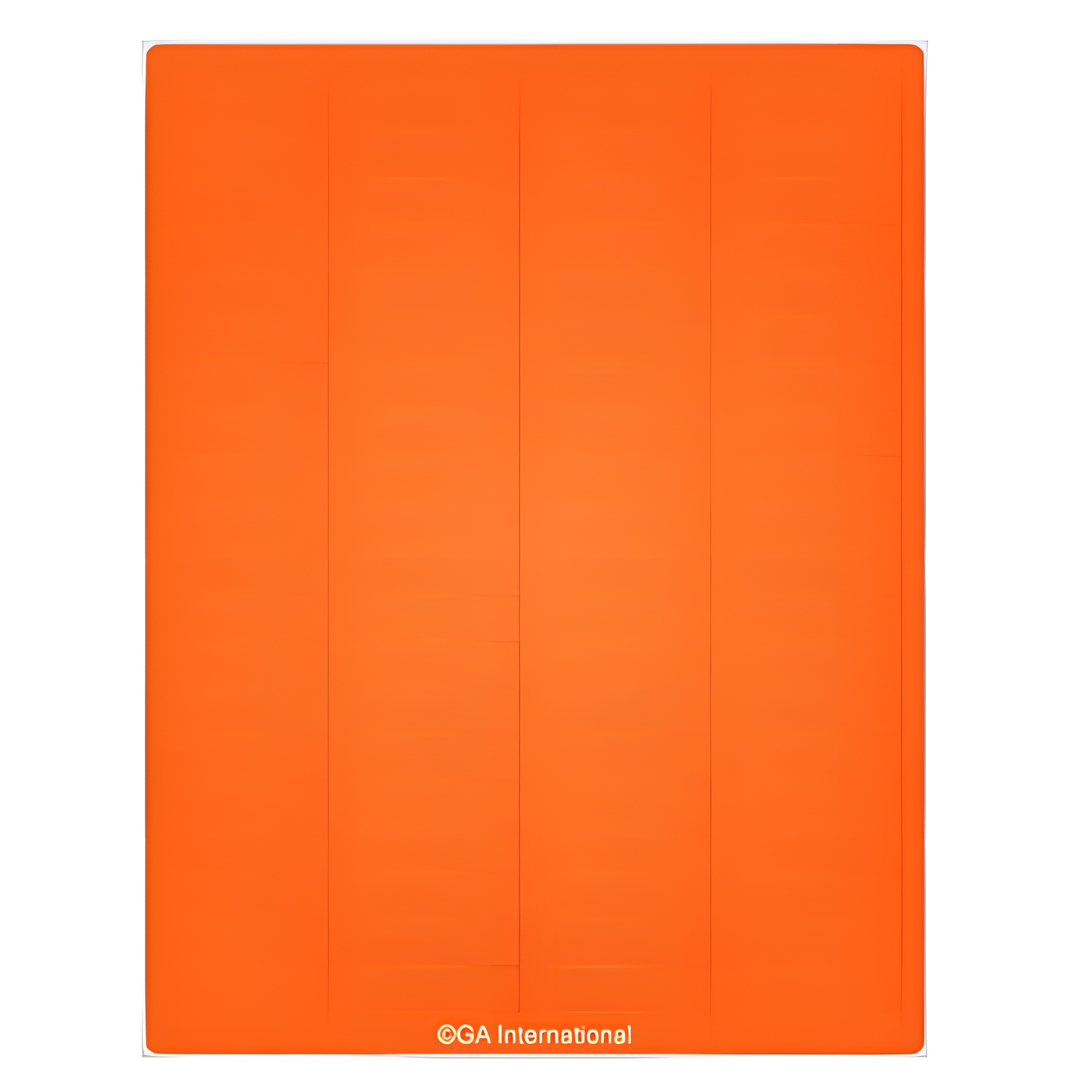 LabTAG 1.75″ x 0.5″ Orange Cryo Laser Labels (8.5″ x 11″ Sheet Size) LCS-13OR